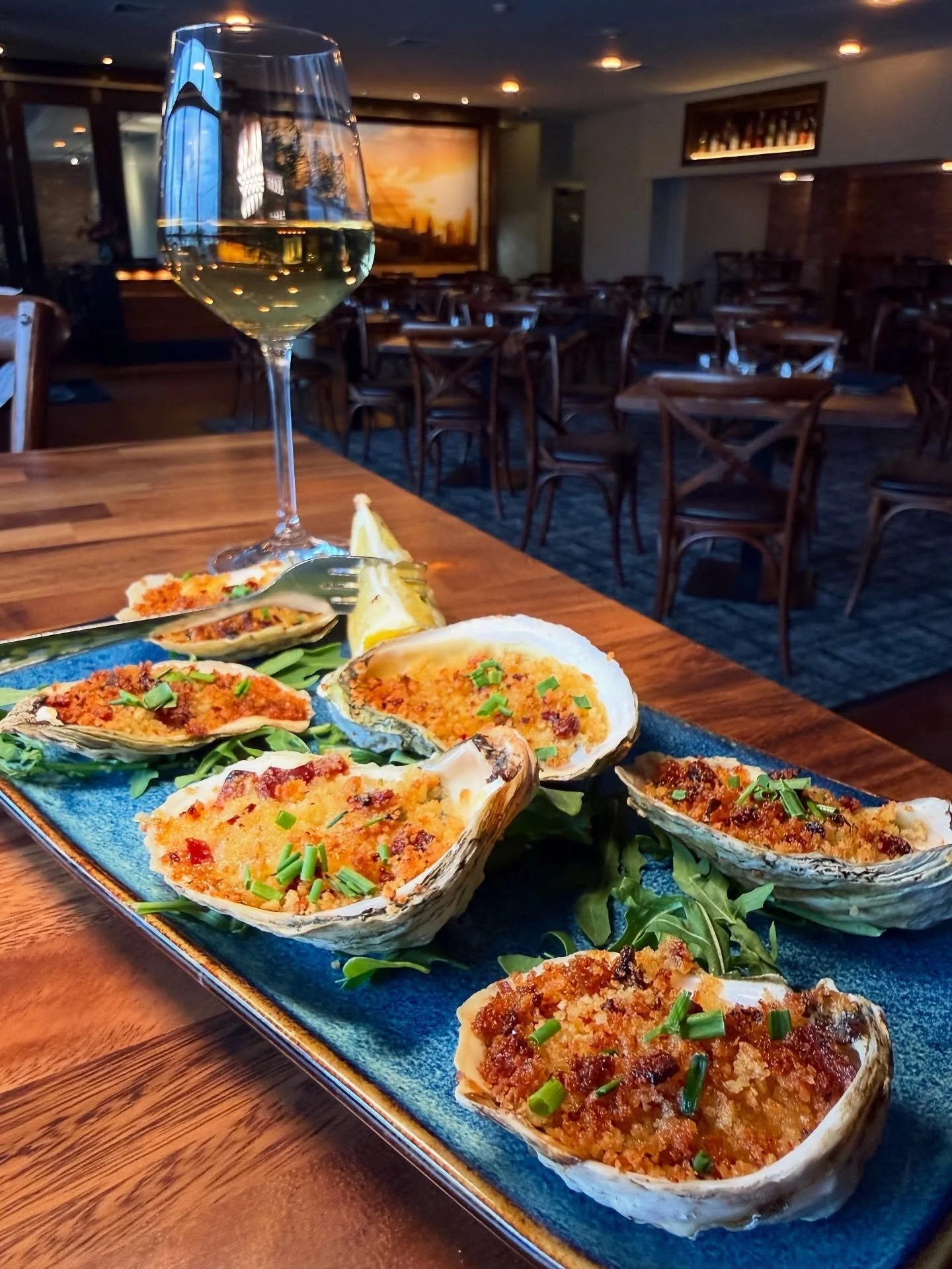 Oysters casino style!🦪🍋