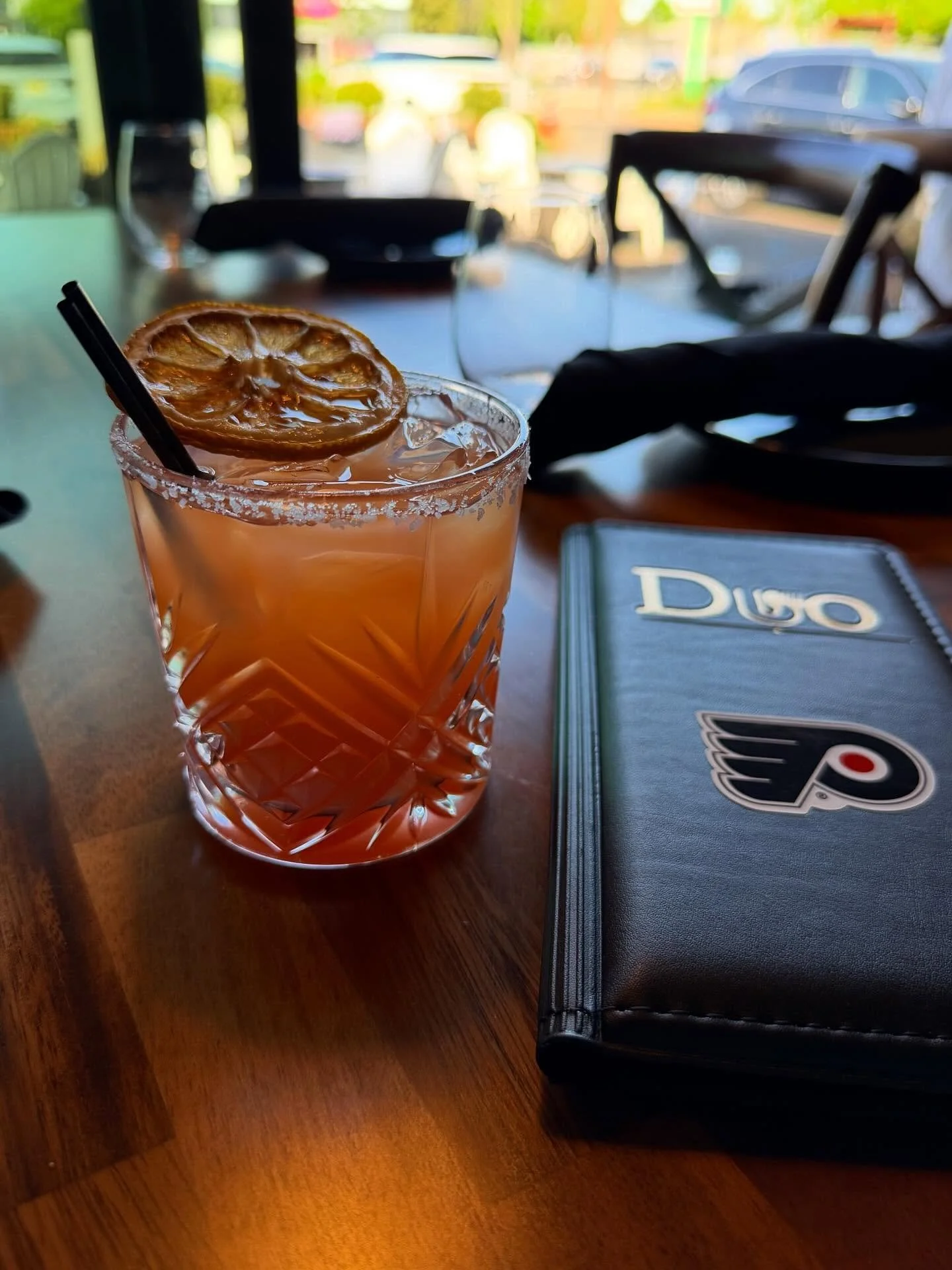 FLYERS MARGARITA!🏒🍹 Cheer on the Flyers with our NEW specialty cocktail today! #philadelphiaflyers