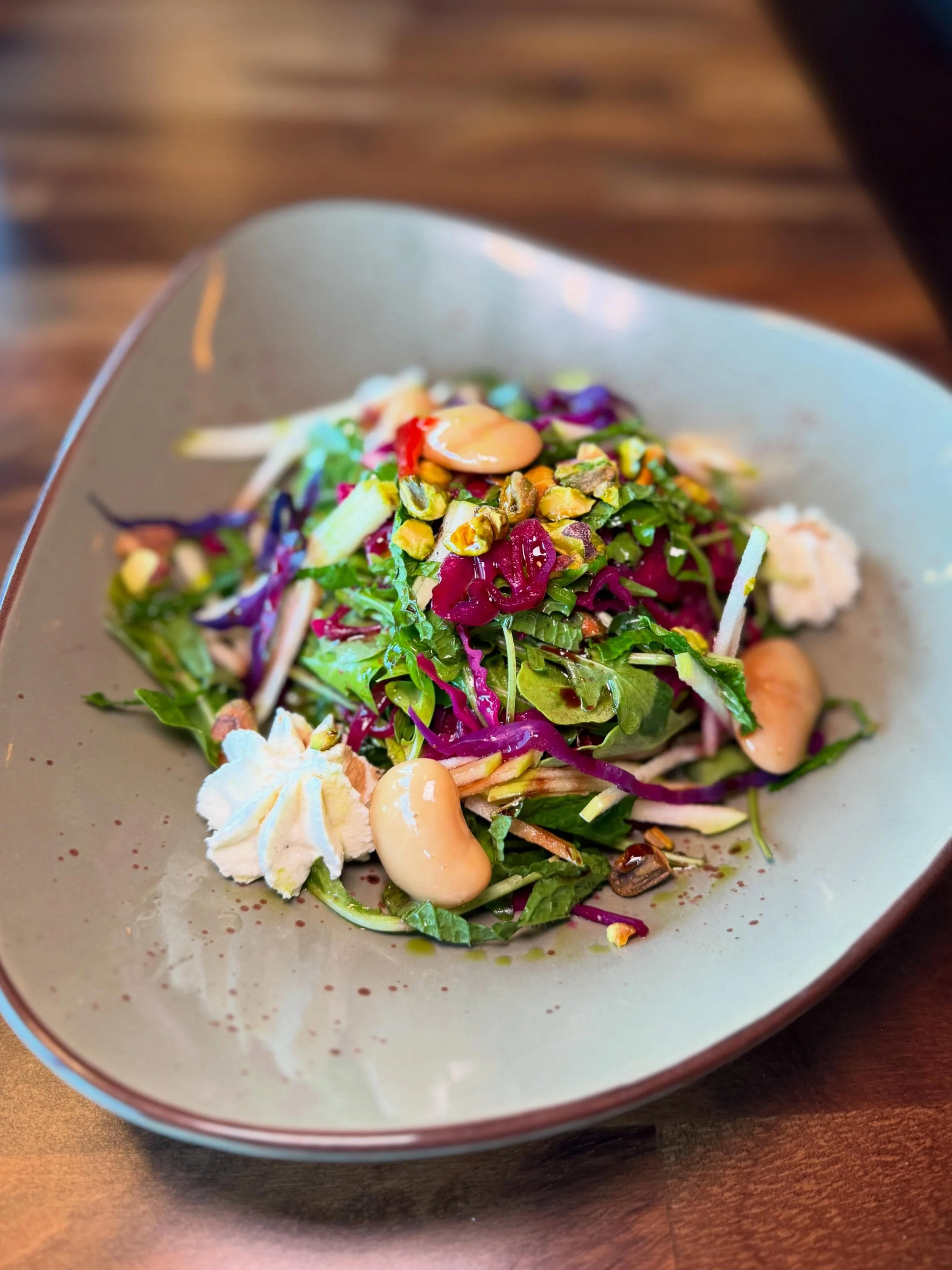 Vivid &amp; refreshing, our summer salad special is here!🥬💜 #duorestaurant #haddontownshipnj