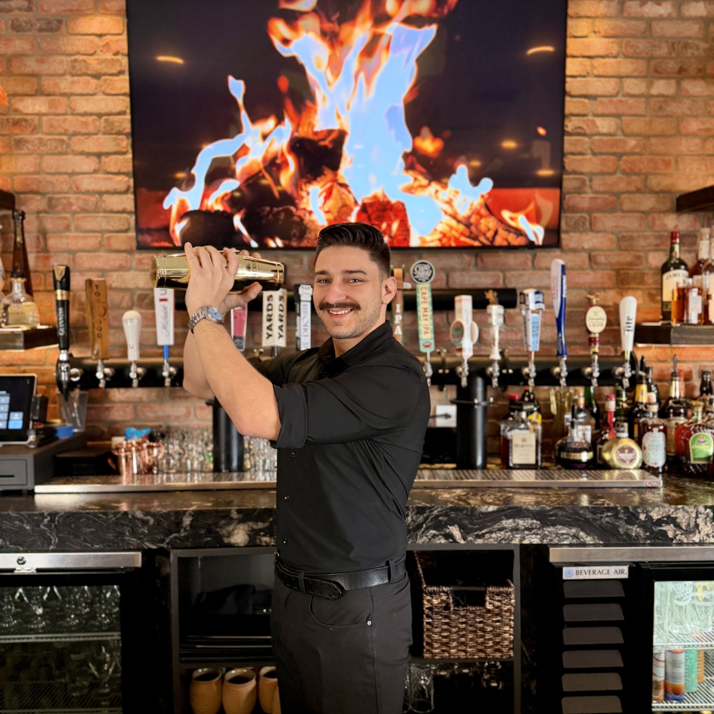 Noah Shaking A Martini