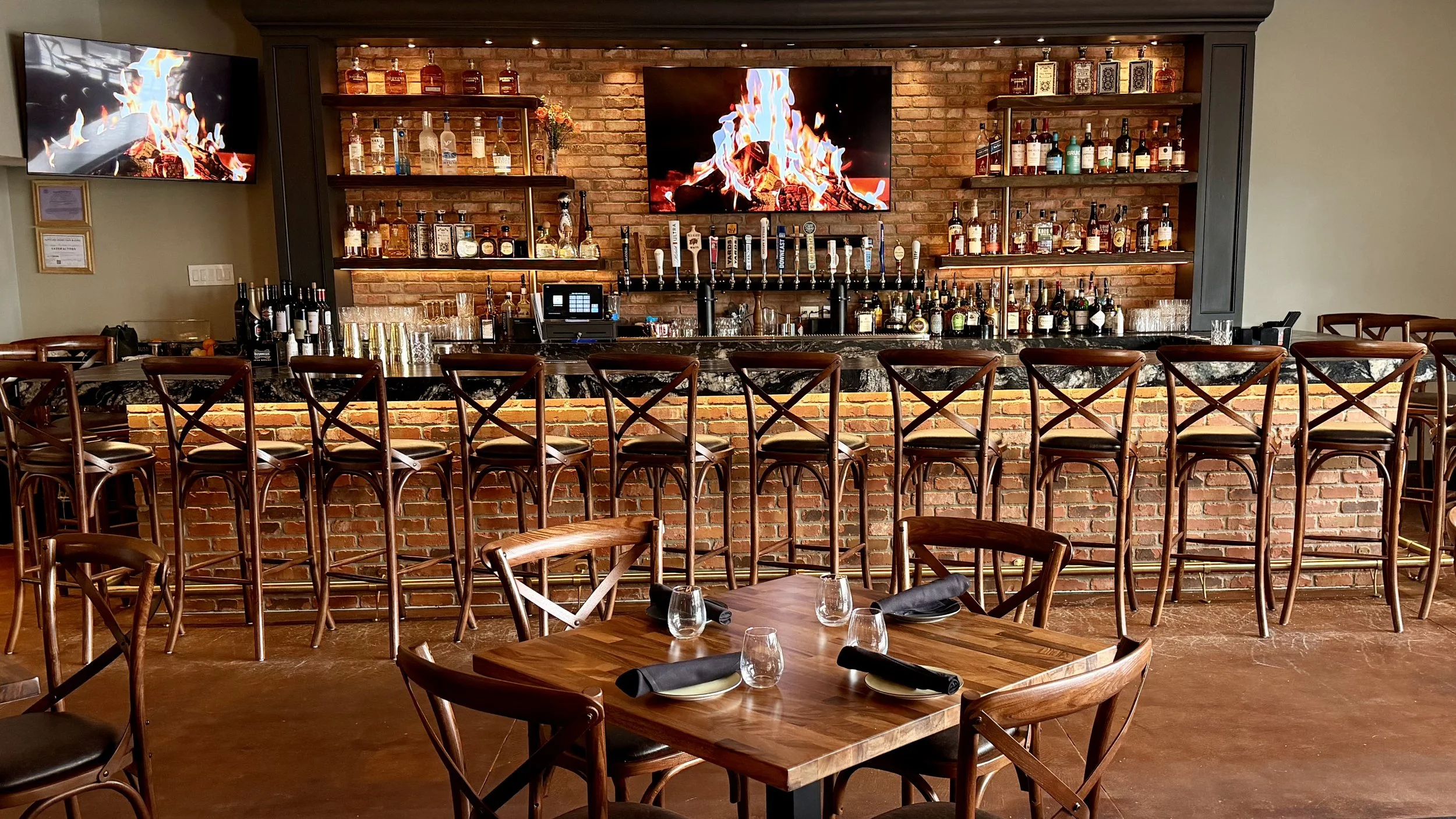 Our DUO Bar Seating Area