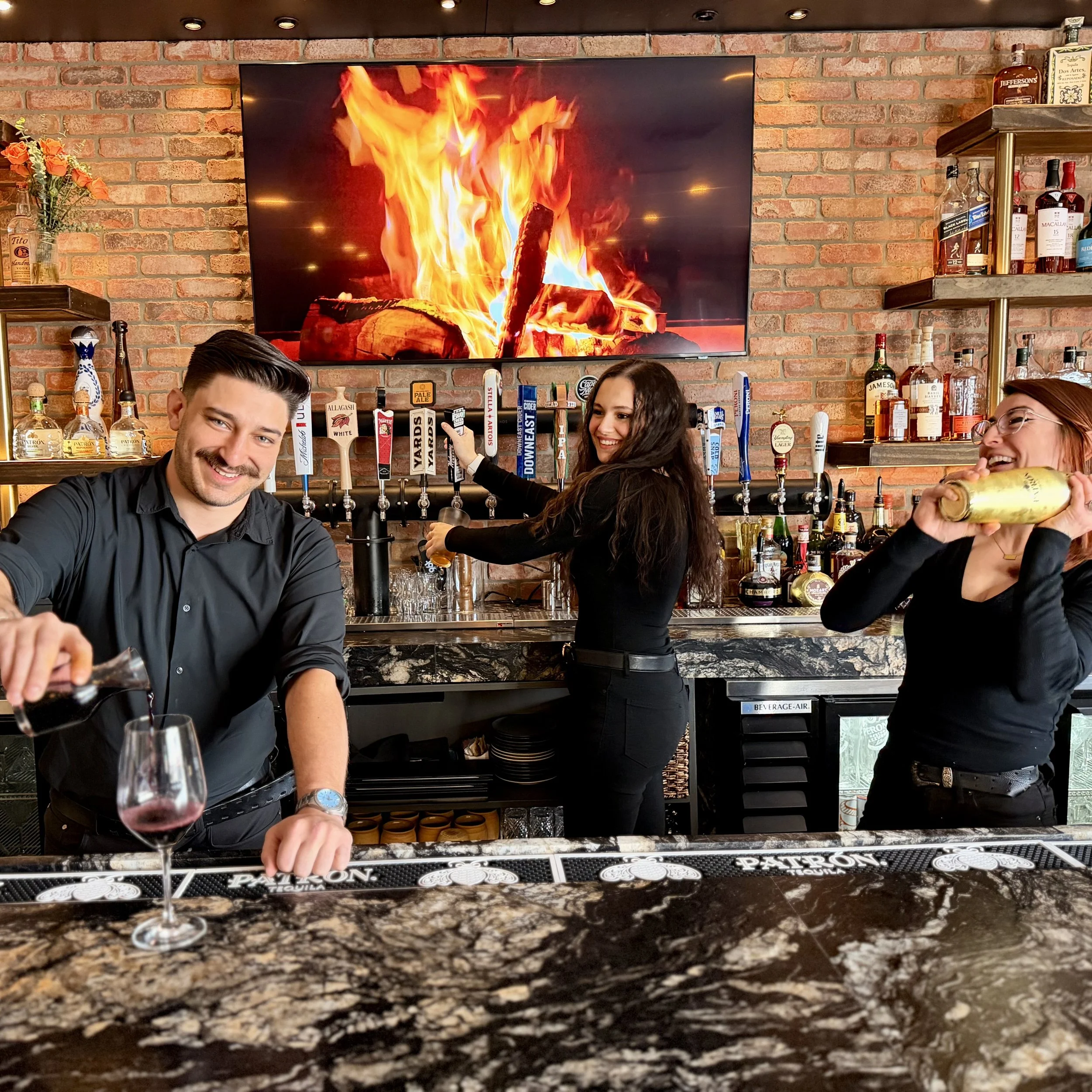 Our DUO Bartenders Working On Drinks