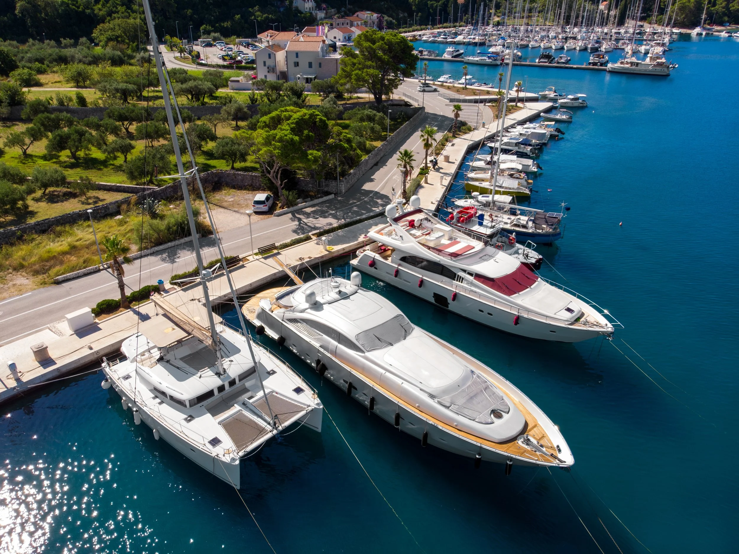 Floating Breakwaters for Yacht Clubs and Private Harbors