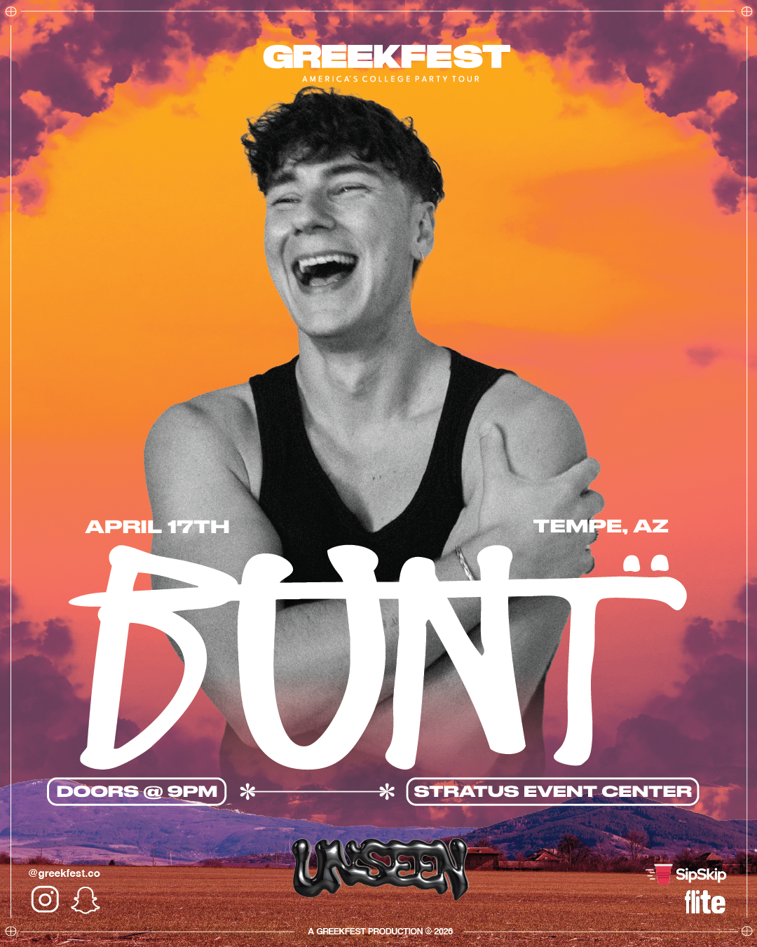 BUNT POPUP - GREEKFEST ASU