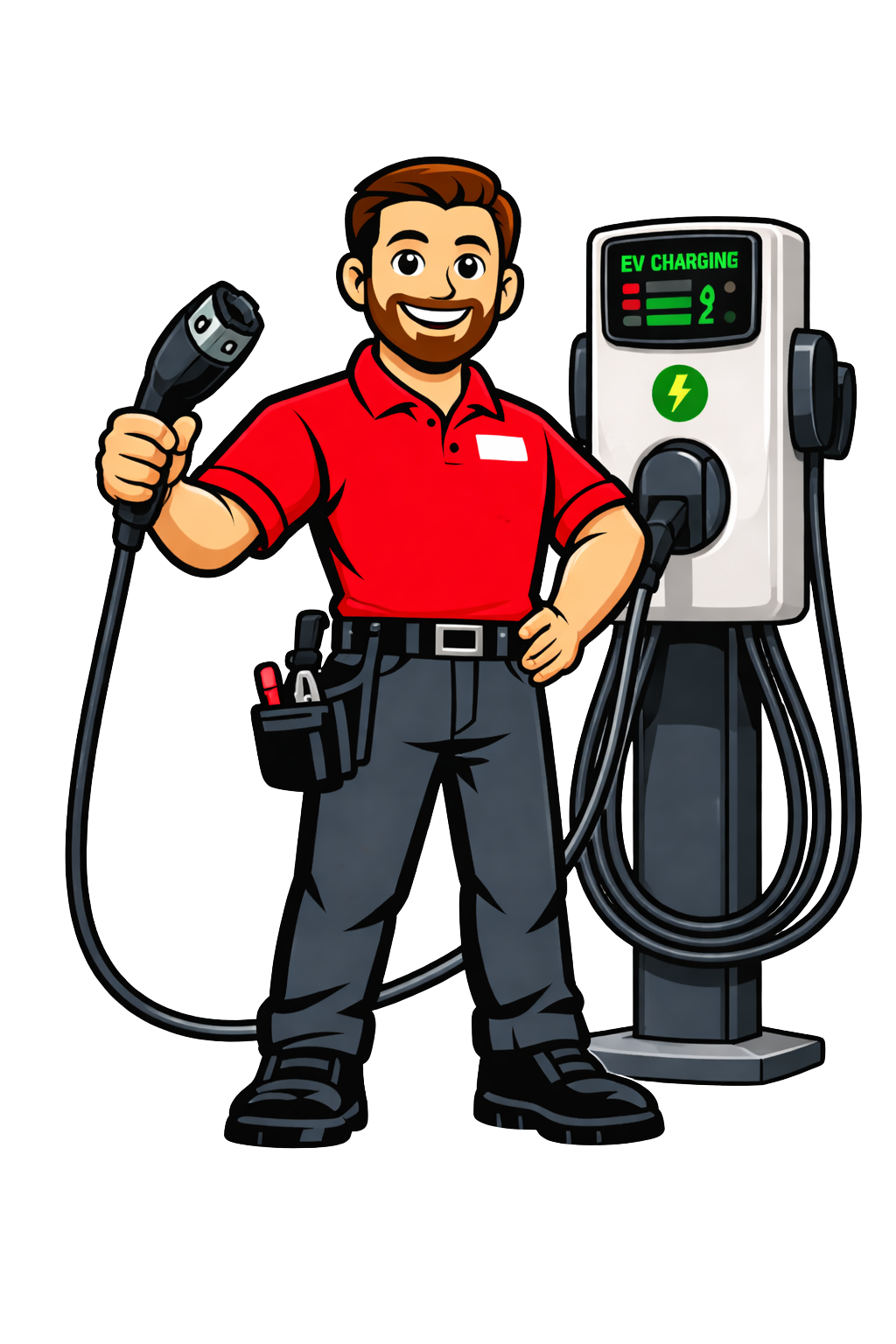 EV charger installation service in Brunswick County NC and North Myrtle Beach SC by licensed electricians