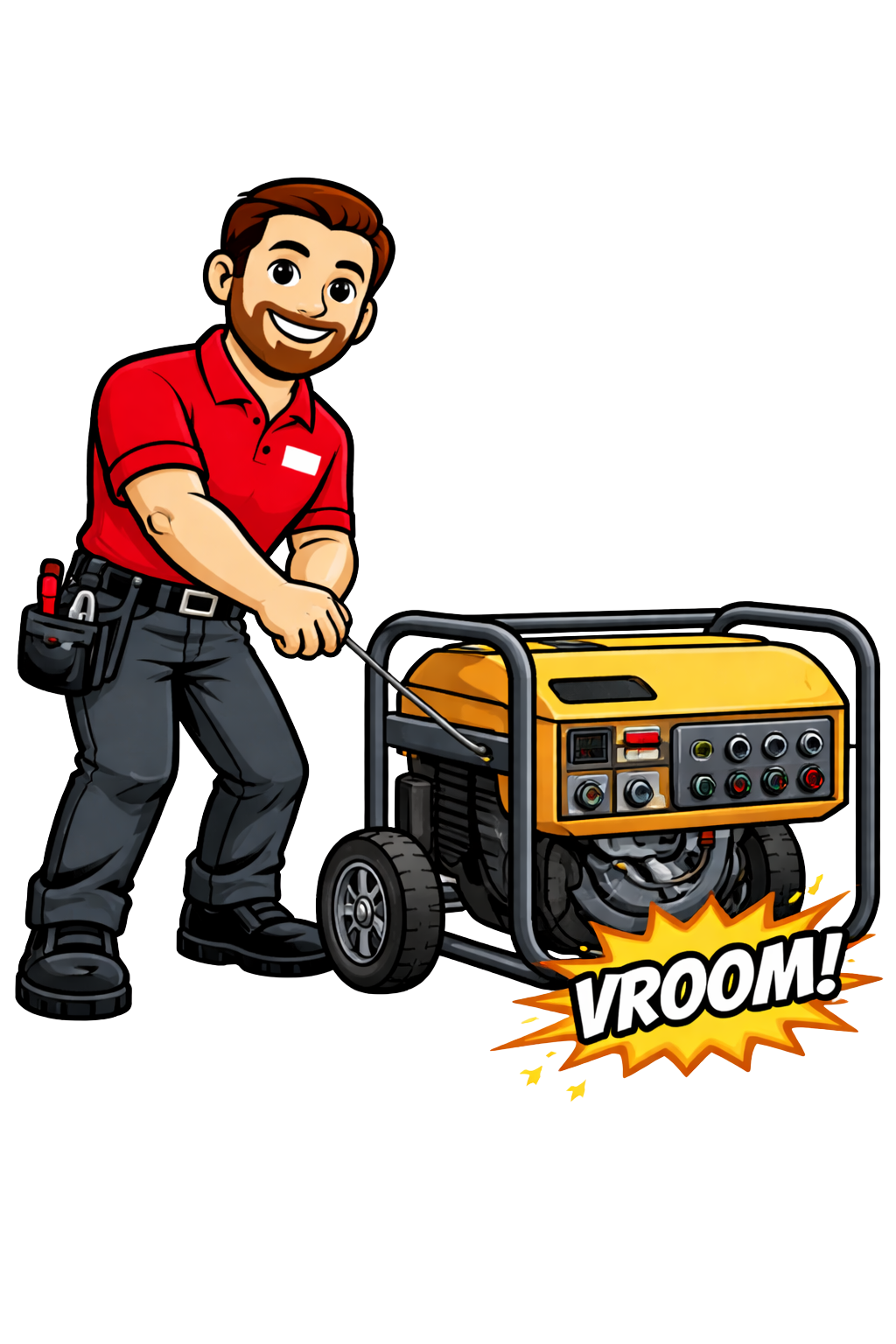 Portable generator hookup and interlock installation by licensed electricians in Brunswick County NC and North Myrtle Beach SC