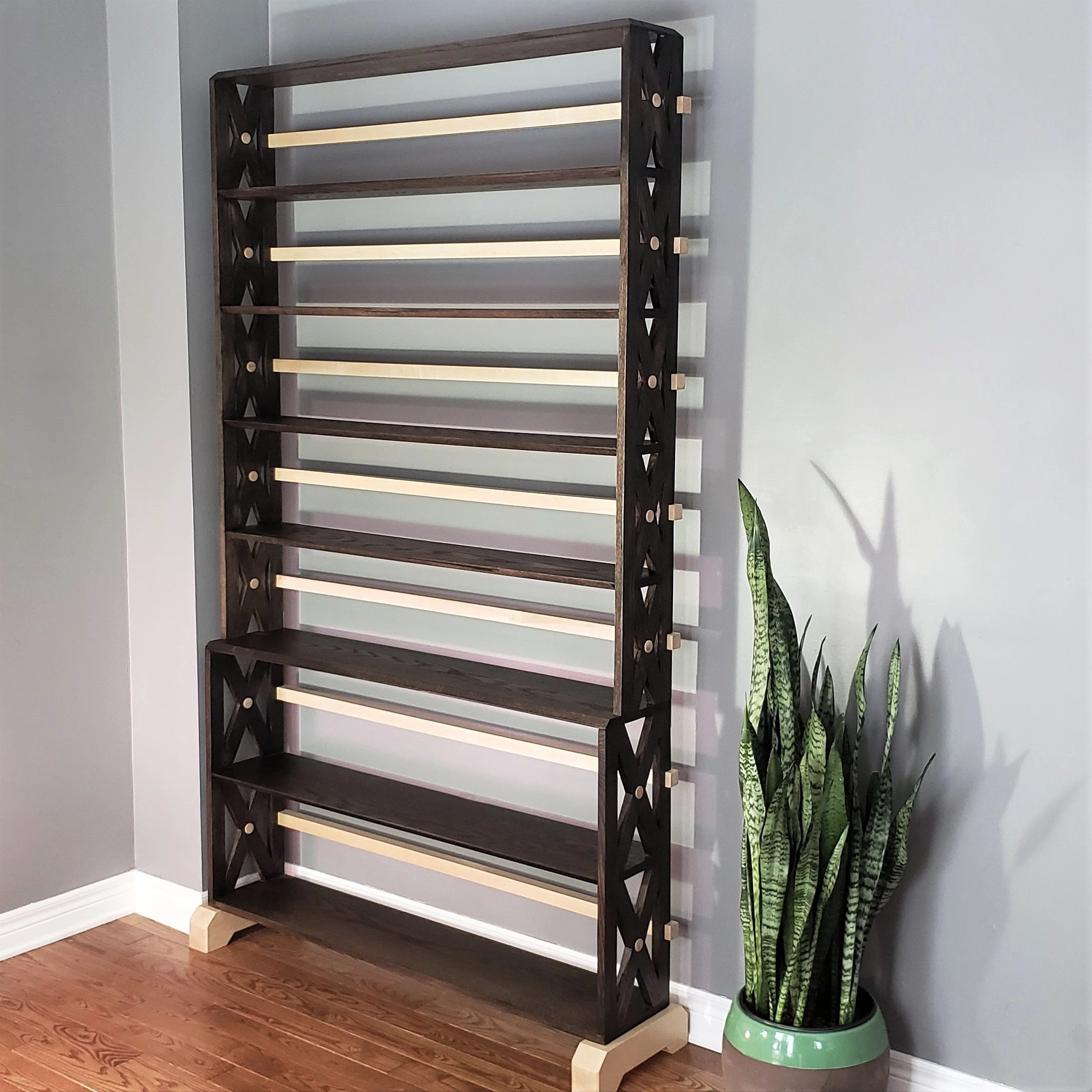 Hardwood Bookshelf
