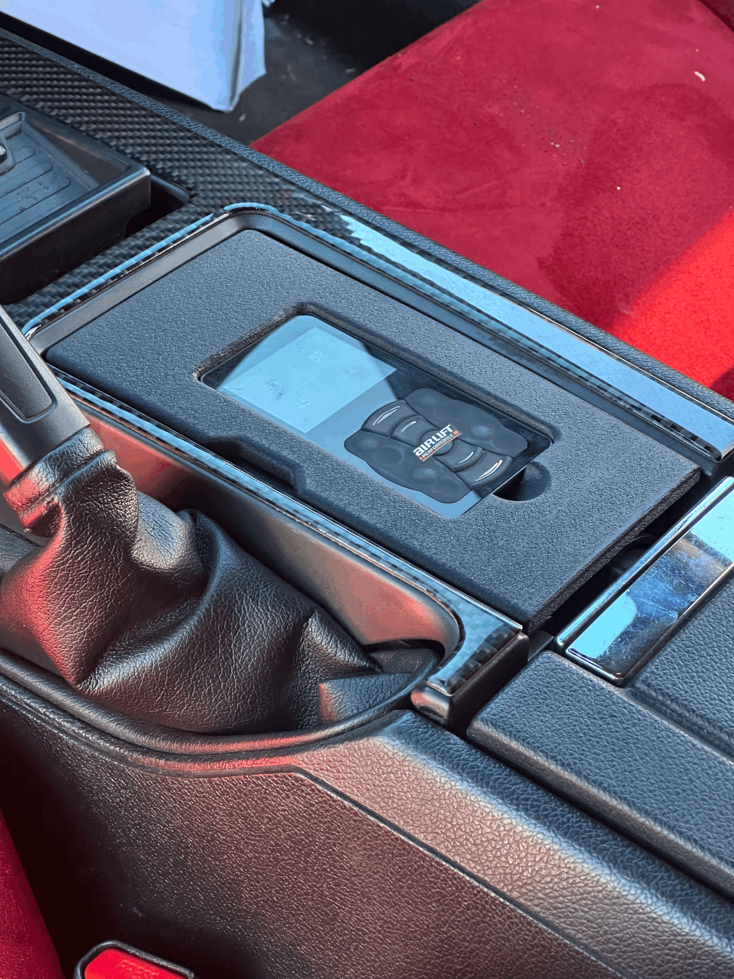 SN97 Mustang Air Lift 3P Controller Mount – Cup Holder Door Replacement