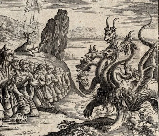 The Book of Revelation by John plays a major role in most Christian cults. As one of the most bizarre books of the Bible, with surreal imagery, coded language, and a ton of symbolic numbers begging for an explanation, it provides a dramatic vision of