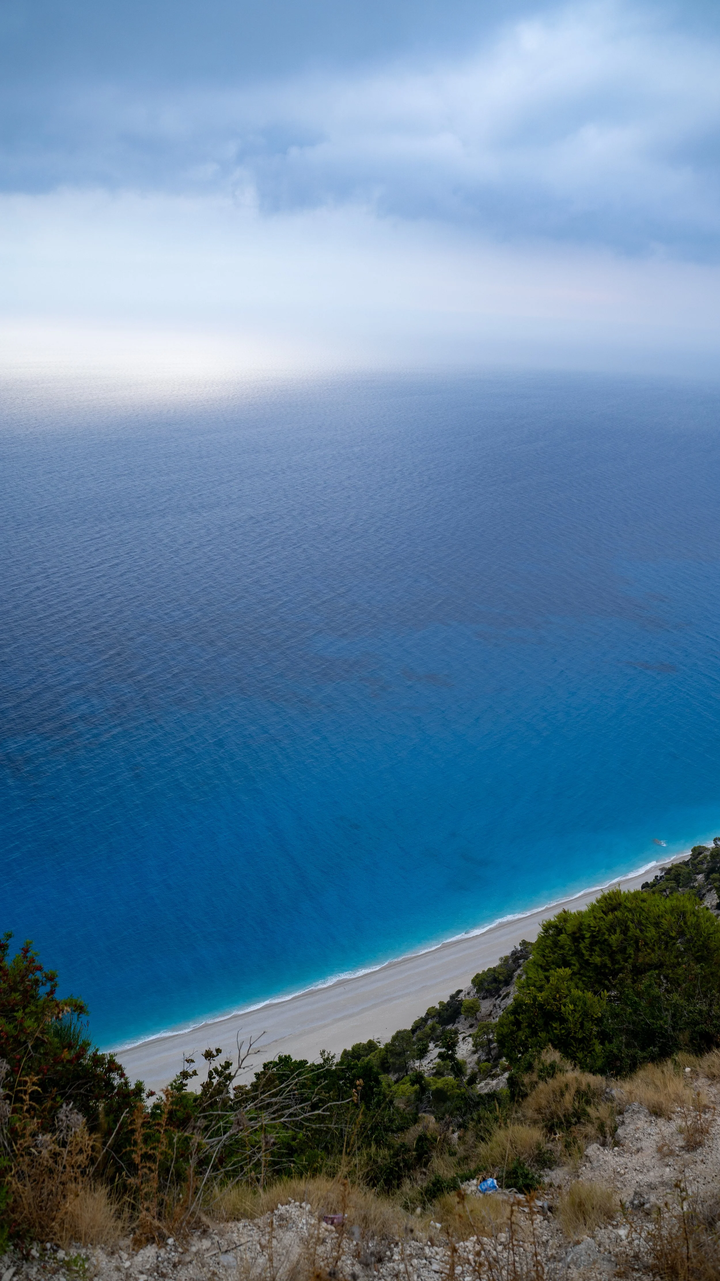 najlepsza plaża w grecji lefkada, porto katsiki.JPG
