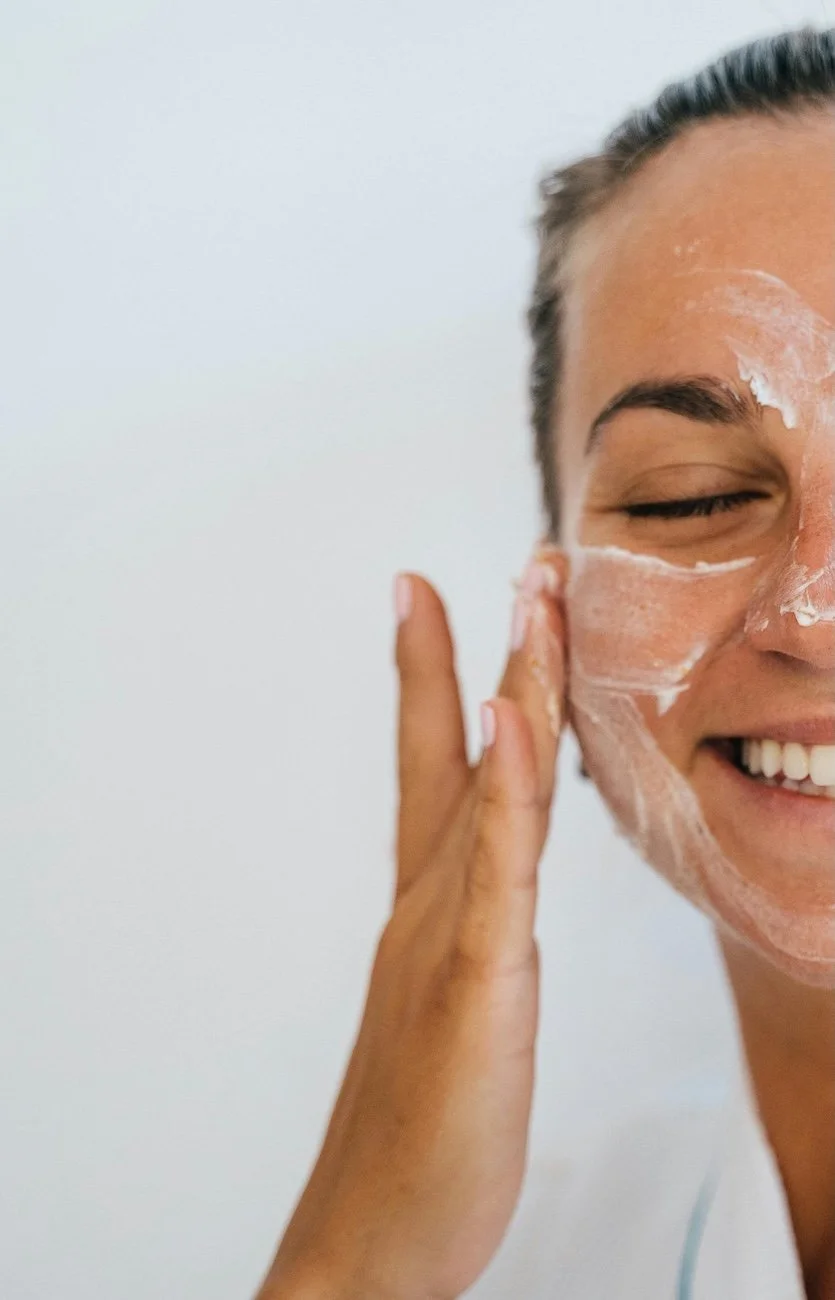 Holistic skin health ritual using Cheryl Penna’s naturopathic skincare approach at Urban Sense Wellness, Bayside Melbourne.