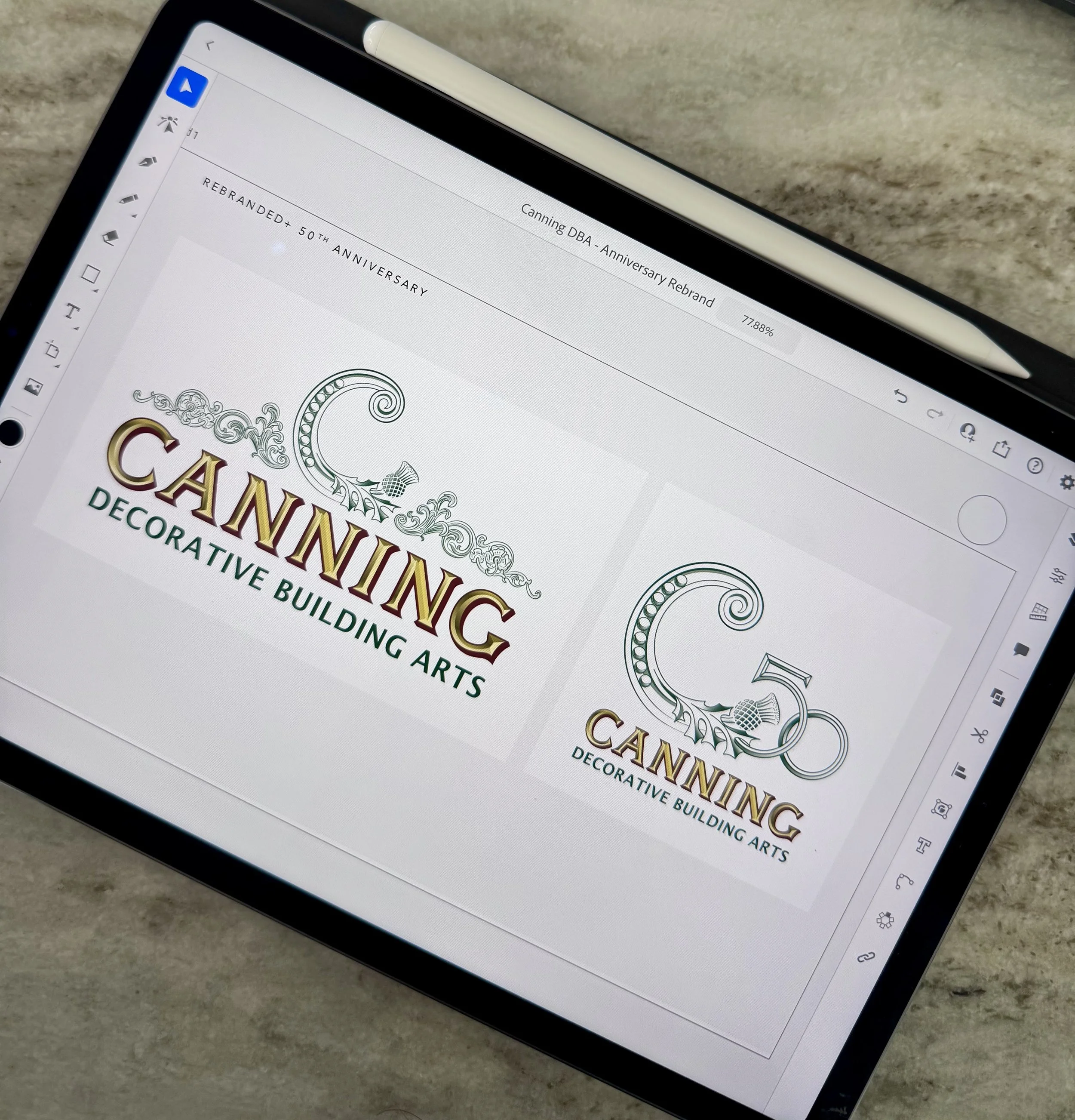logo rebrand and design