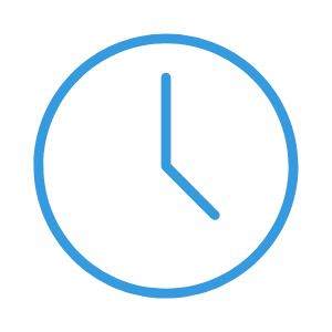 A clock showing the time as 4:00.
