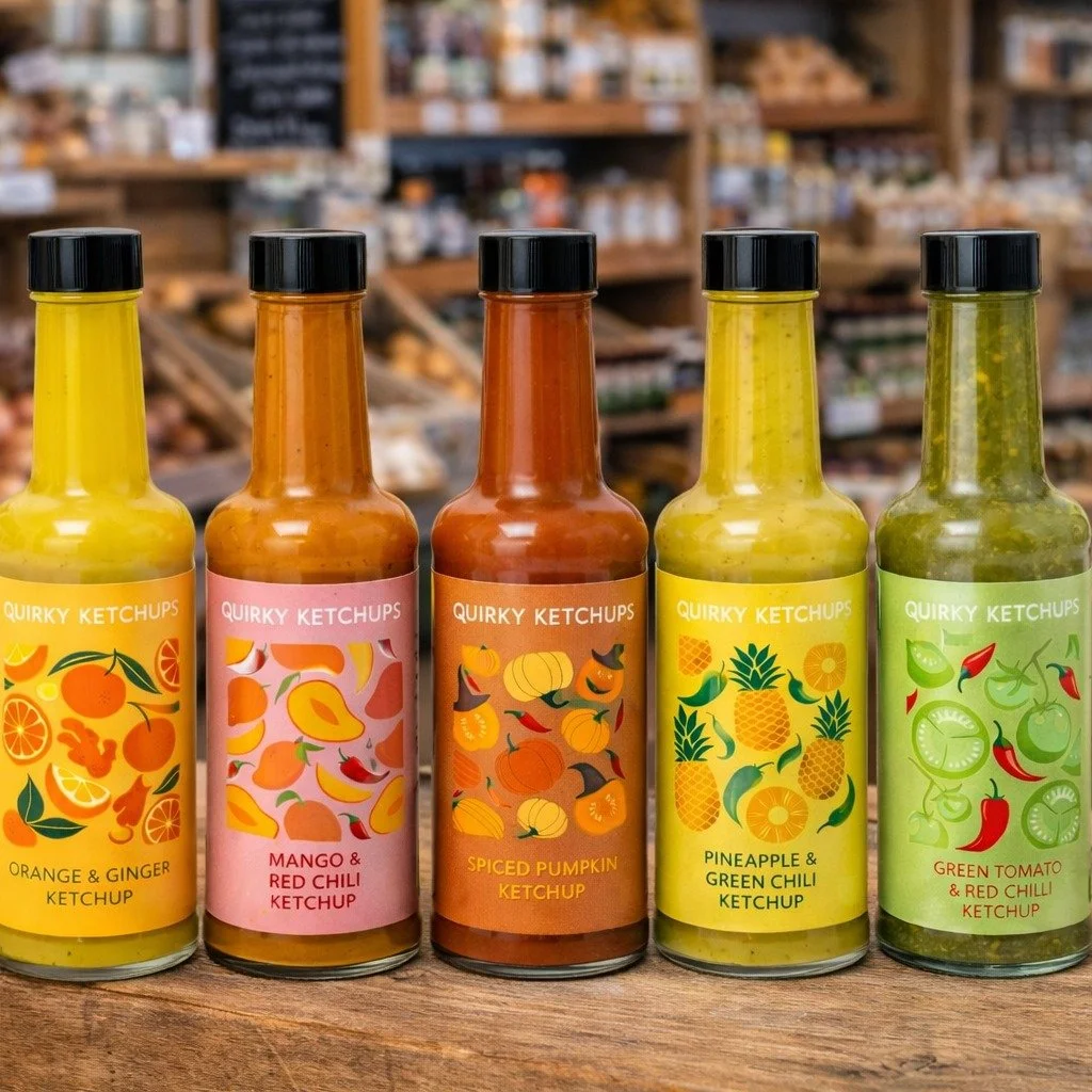 Orange &amp; Ginger Ketchup
Bright. Fresh. Unexpected. 🍊
Introducing Orange &amp; Ginger Ketchup from Quirky Ketchups.

A vibrant blend of citrus orange with warming ginger, creating a ketchup that is both refreshing and gently spiced.

Perfect with