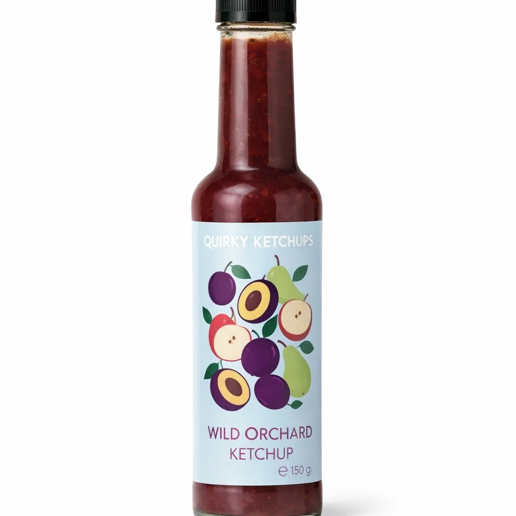 Wild Orchard Ketchup &ndash; Launching June

Our Wild Orchard Ketchup will be on the shelves this June, and we are now accepting pre-orders.

Only 300 bottles will be produced in this first batch, using fruit grown in our own orchards.

No additives.