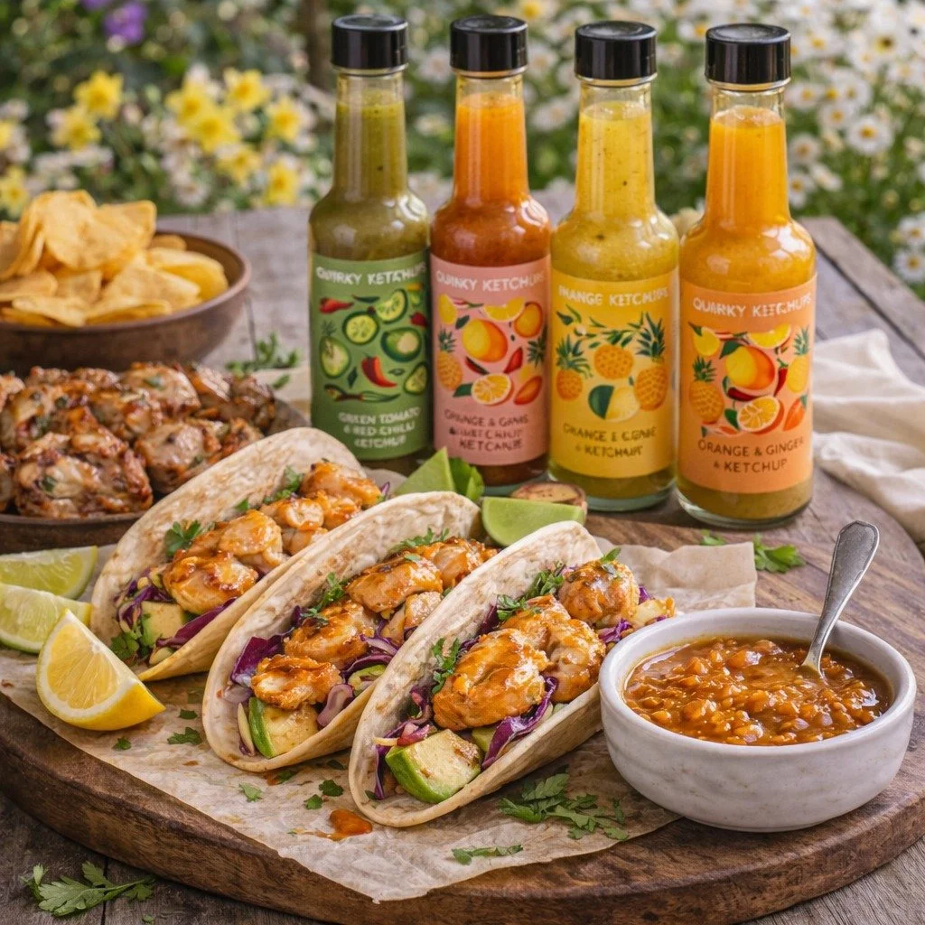 Sunshine often means one thing&hellip; BBQ time. 🔥

Our Quirky Ketchups are perfect for grilling season.

Try them with:

🍔 burgers

 🌭 sausages

 🍗 grilled chicken

 🦐 prawns

 🥦 charred vegetables

Each flavour brings something different to t