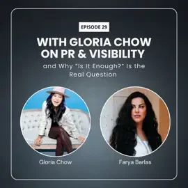 Gloria Chow on PR, Visibility, and Why “Is It Enough?” Is the Real Question