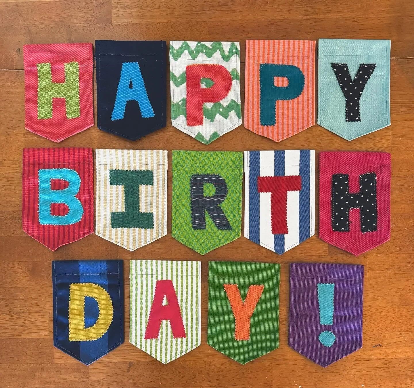 Finally finished the Birthday banner! 🥳
And just in time for my son&rsquo;s birthday! Growing up my family had a special banner that we pulled out for each birthday. So now I have created one for my family! It was definitely harder than anticipated 