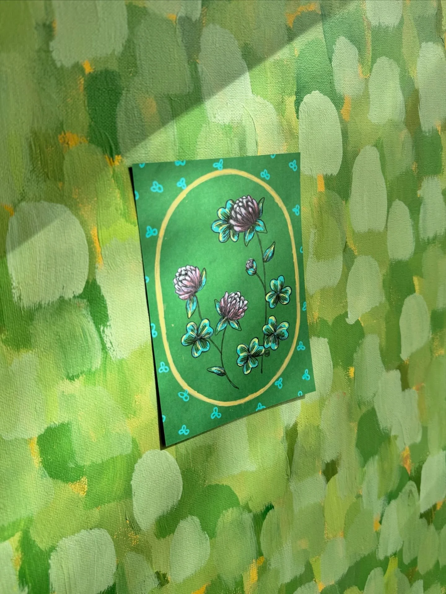 Hope you all had a happy St. Patrick&rsquo;s day! ☘️
Yesterday&rsquo;s nap time was very short for the kiddo- but I was able to finish this little illustration today so I decided to still share it. 😊