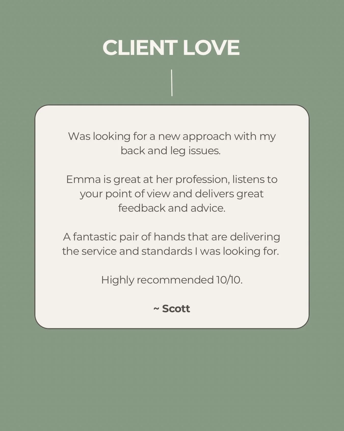 I love my job! 🤗
In need of a treatment? I have a few spaces left for next week. Online bookings are now available via my website ✨