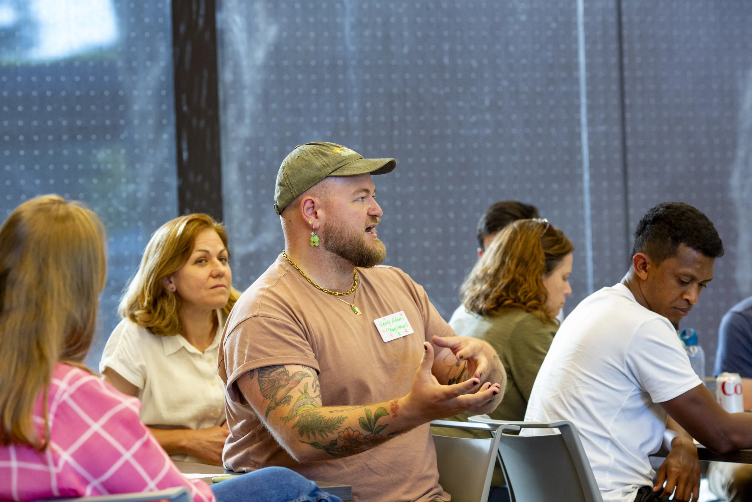 Scientist talking at UWIN summit