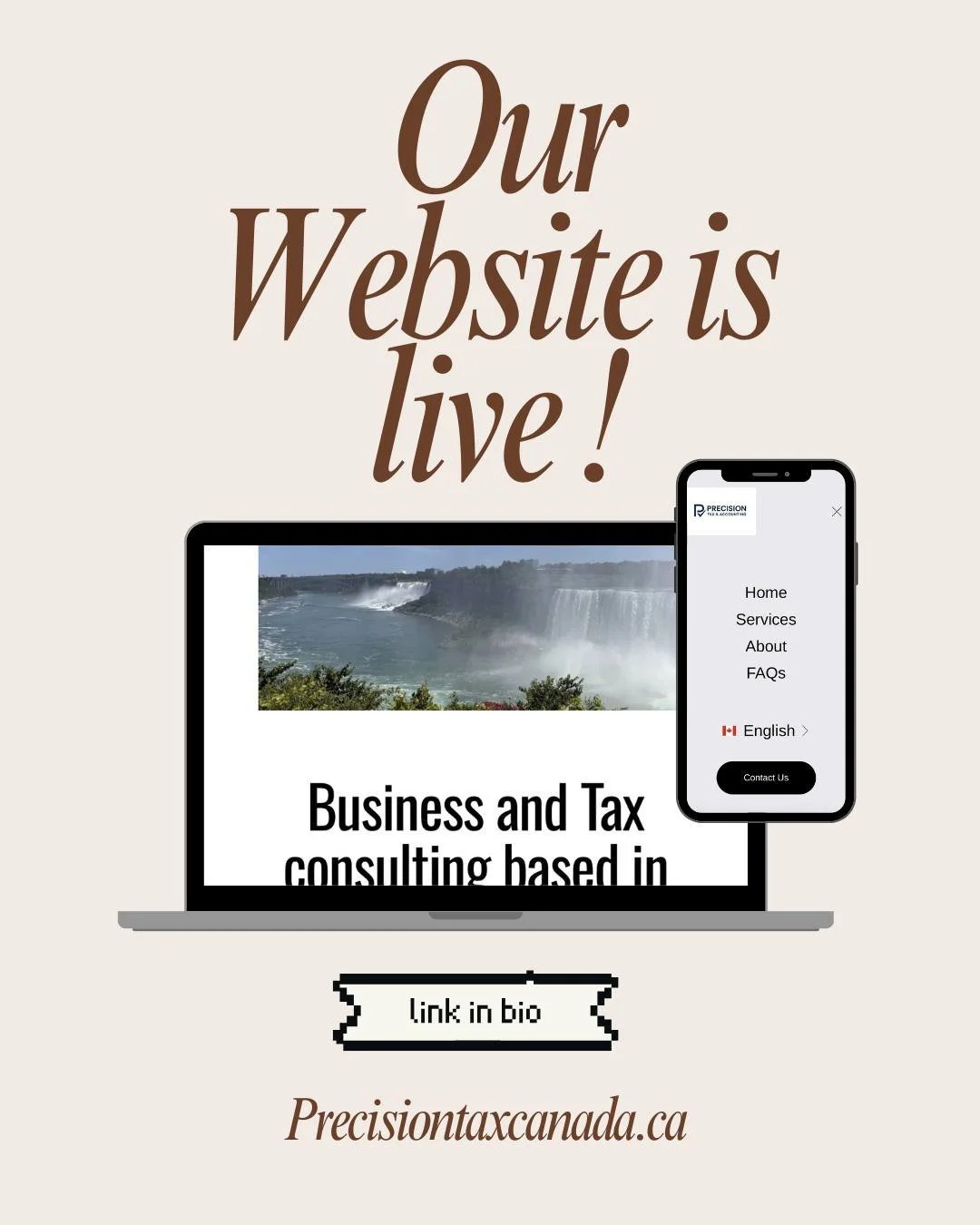 We&rsquo;re Live!
Our website is officially up and running&mdash;designed to make tax preparation, planning, and financial clarity easier than ever. Visit us to learn how we can support your personal and business tax needs year-round.

🔗 Link in bio