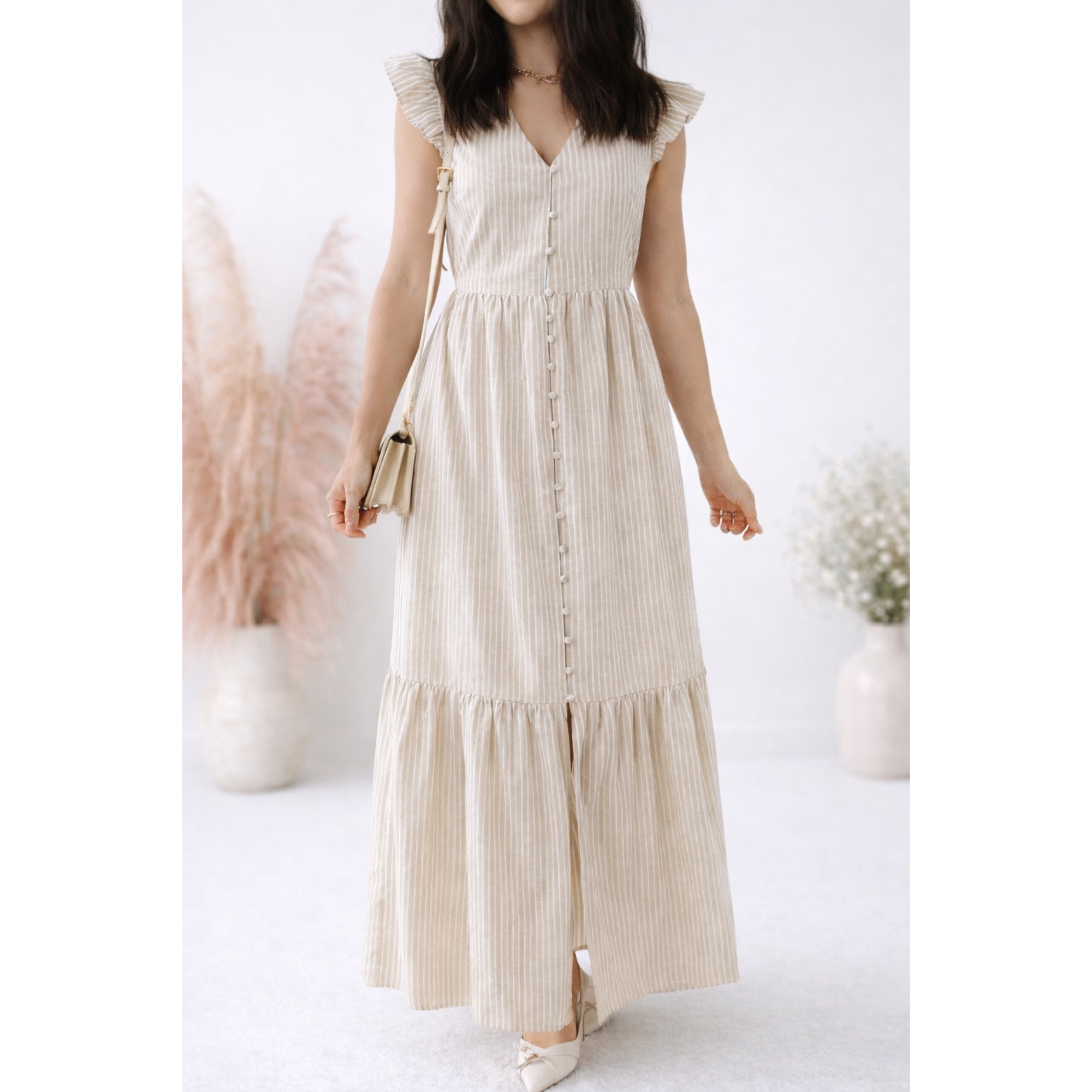 The Gracefully Rooted Dress