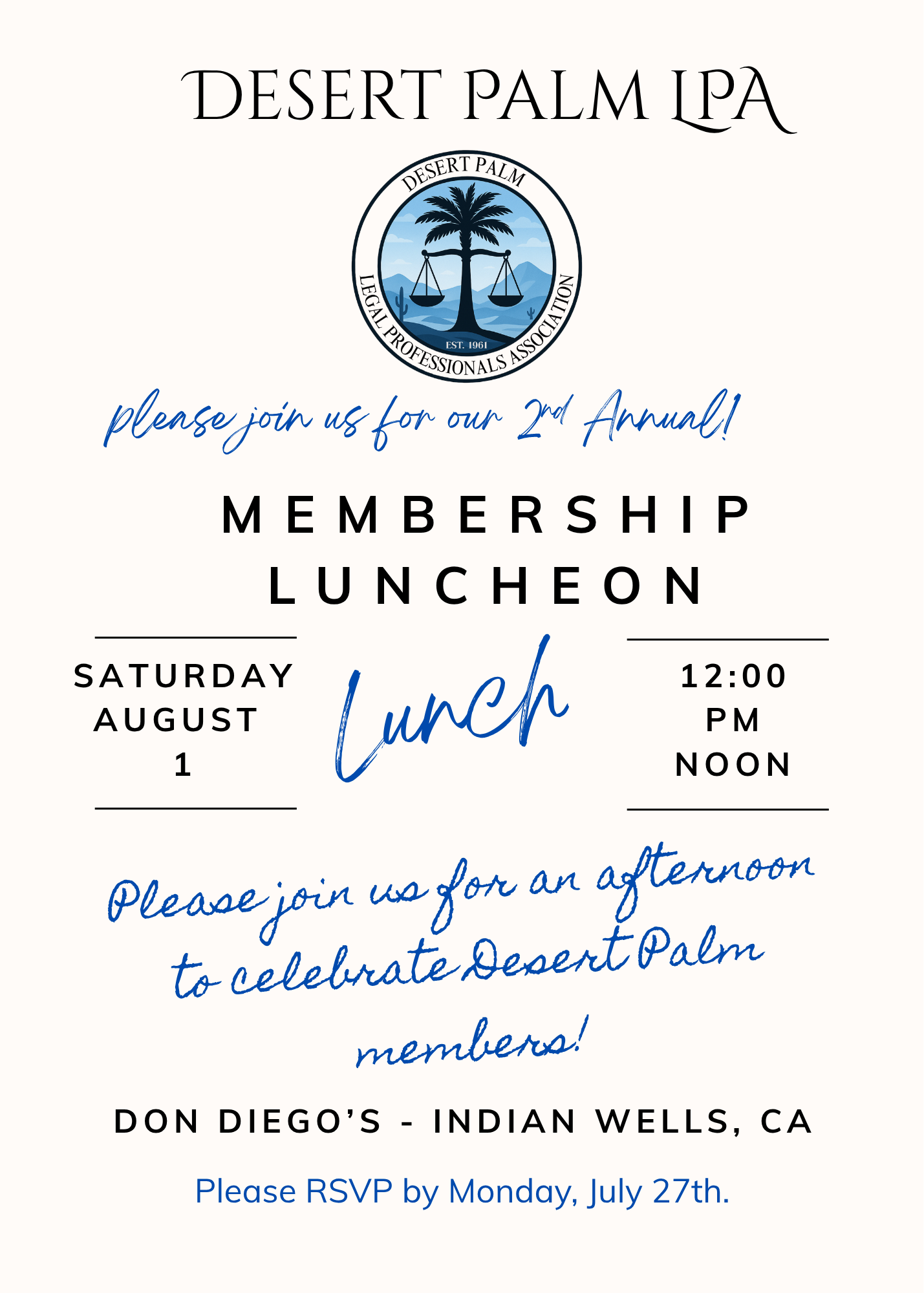 Save the DATE!