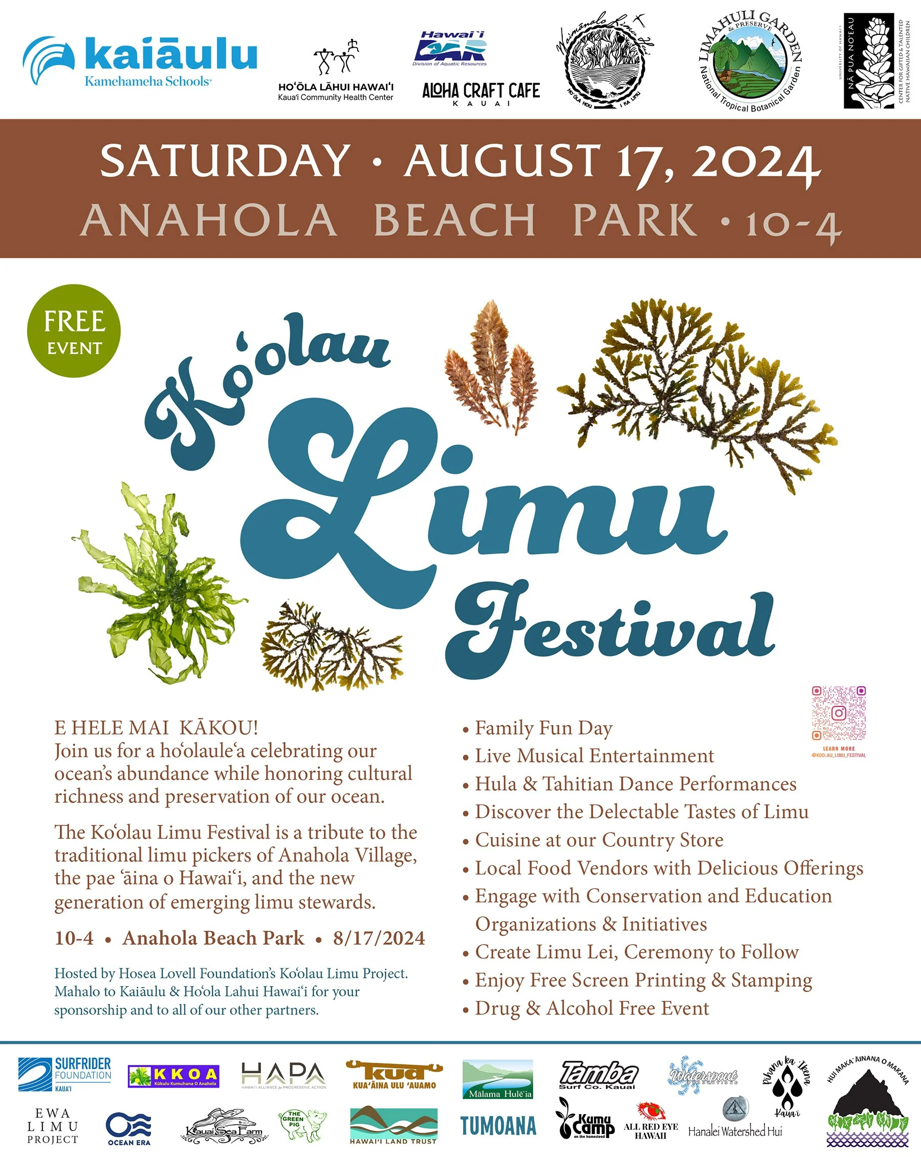 Koʻolau Limu Festival 2024