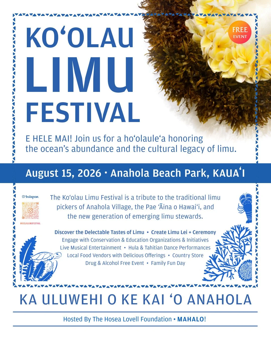 KO’OLAU LIMU FEST 2026