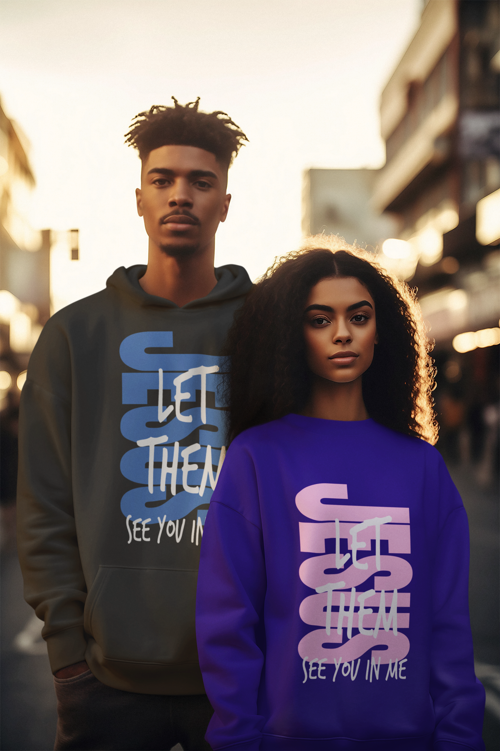 Jesus Let them see you in me- graphic sweatshirt/ Hoodie