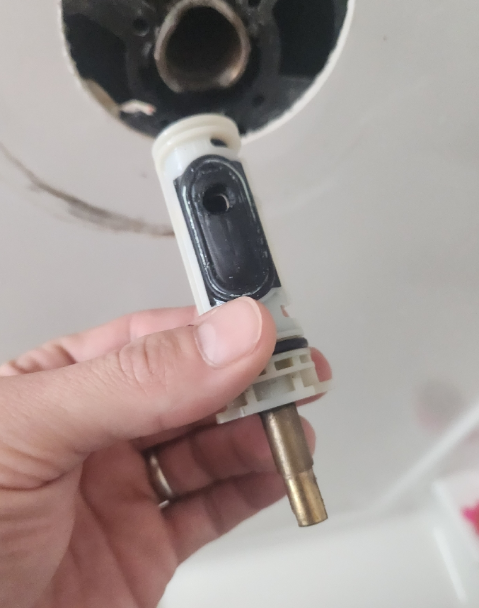 Plumber, shower valve repair