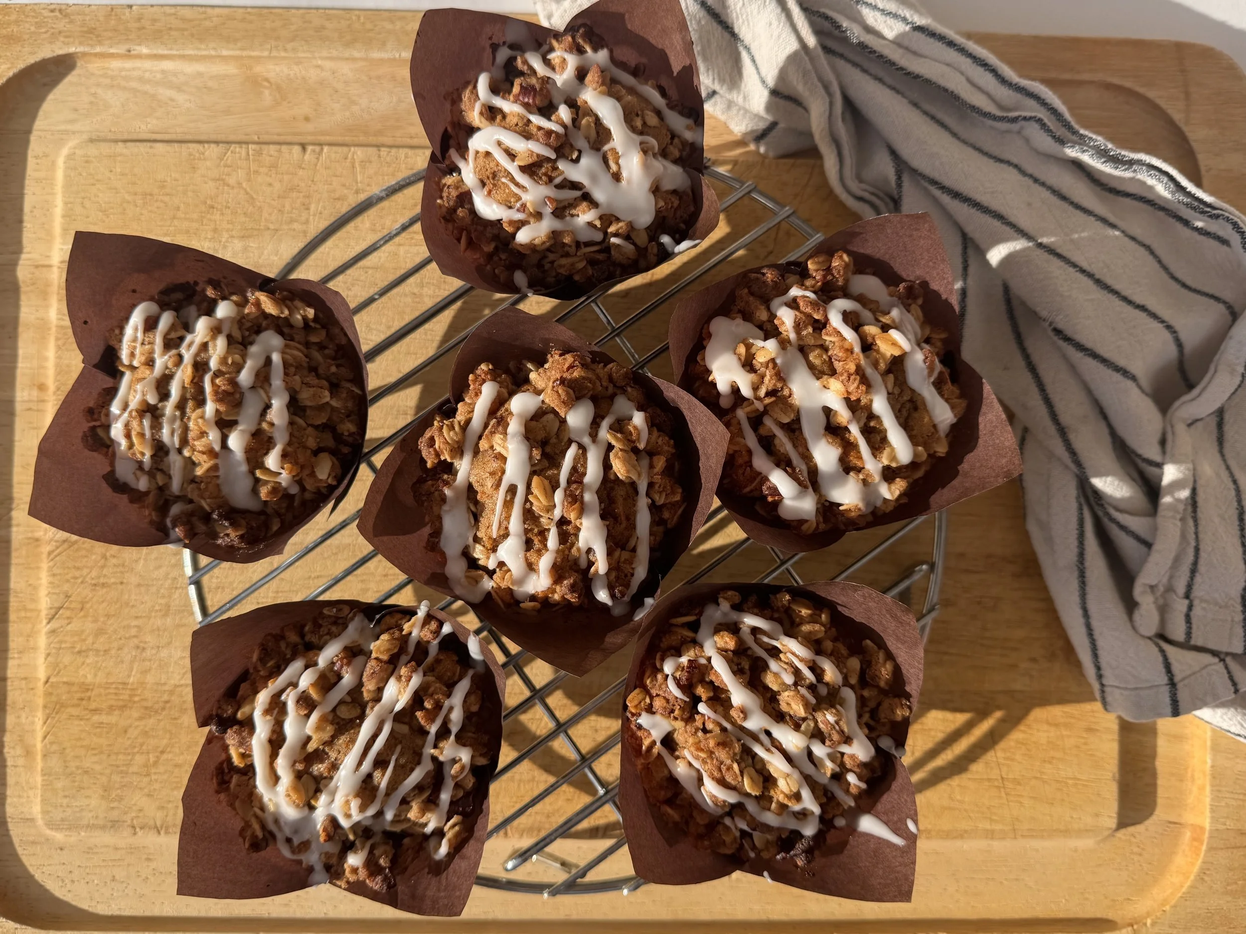 carrot cake muffins