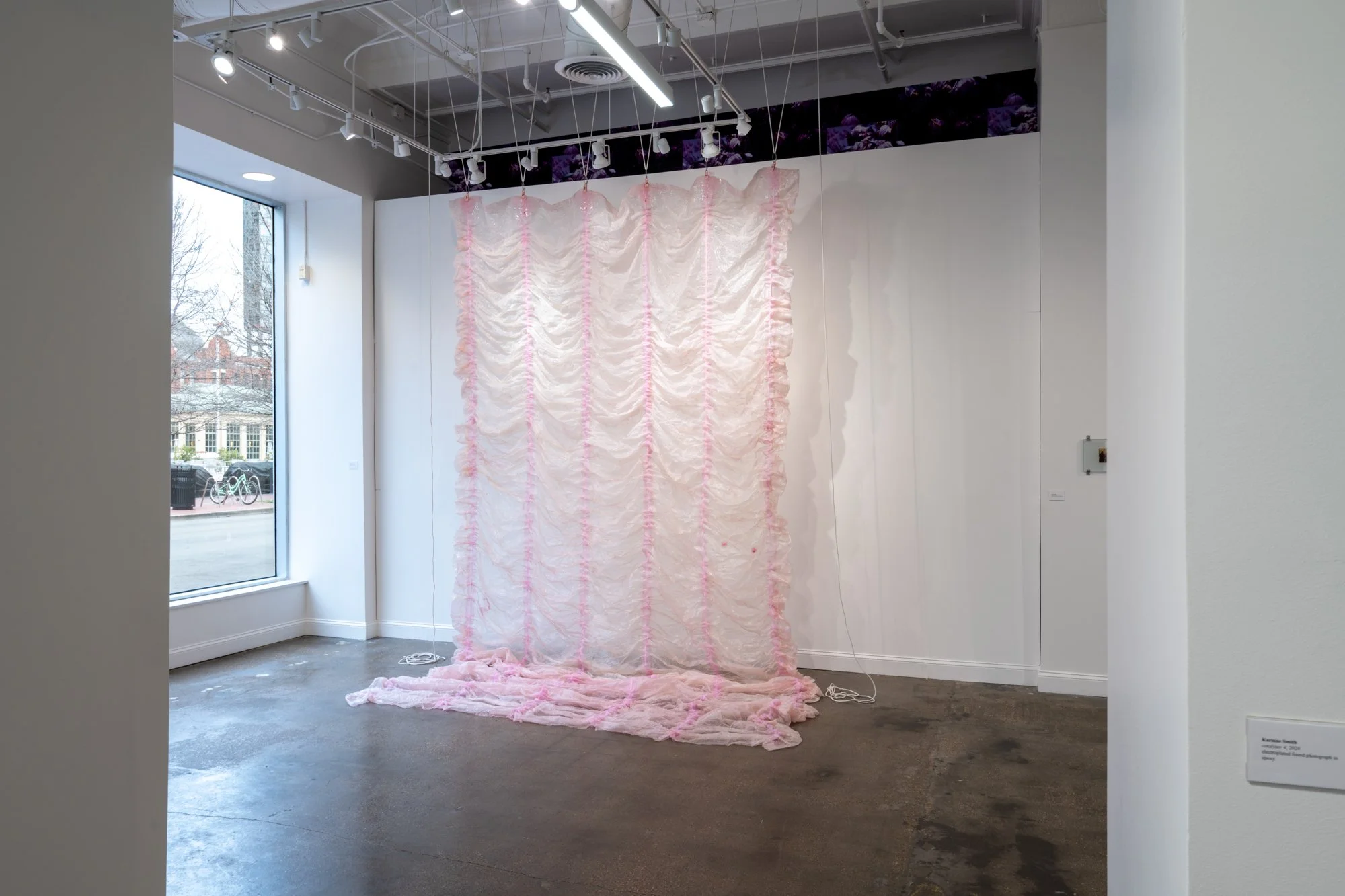 Pinkie III, 2023. Installed in "west follies" at Caravan Gallery in Fort Worth, TX, 2025.