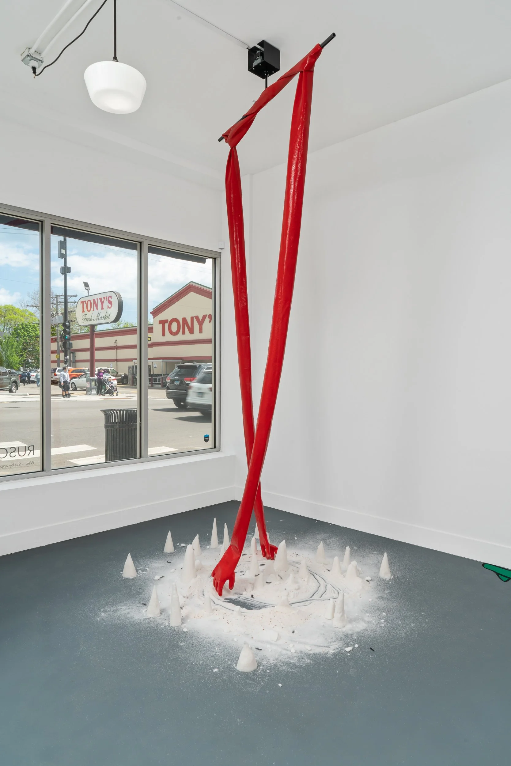 Residence Time, installed at RUSCHMAN gallery, 2021