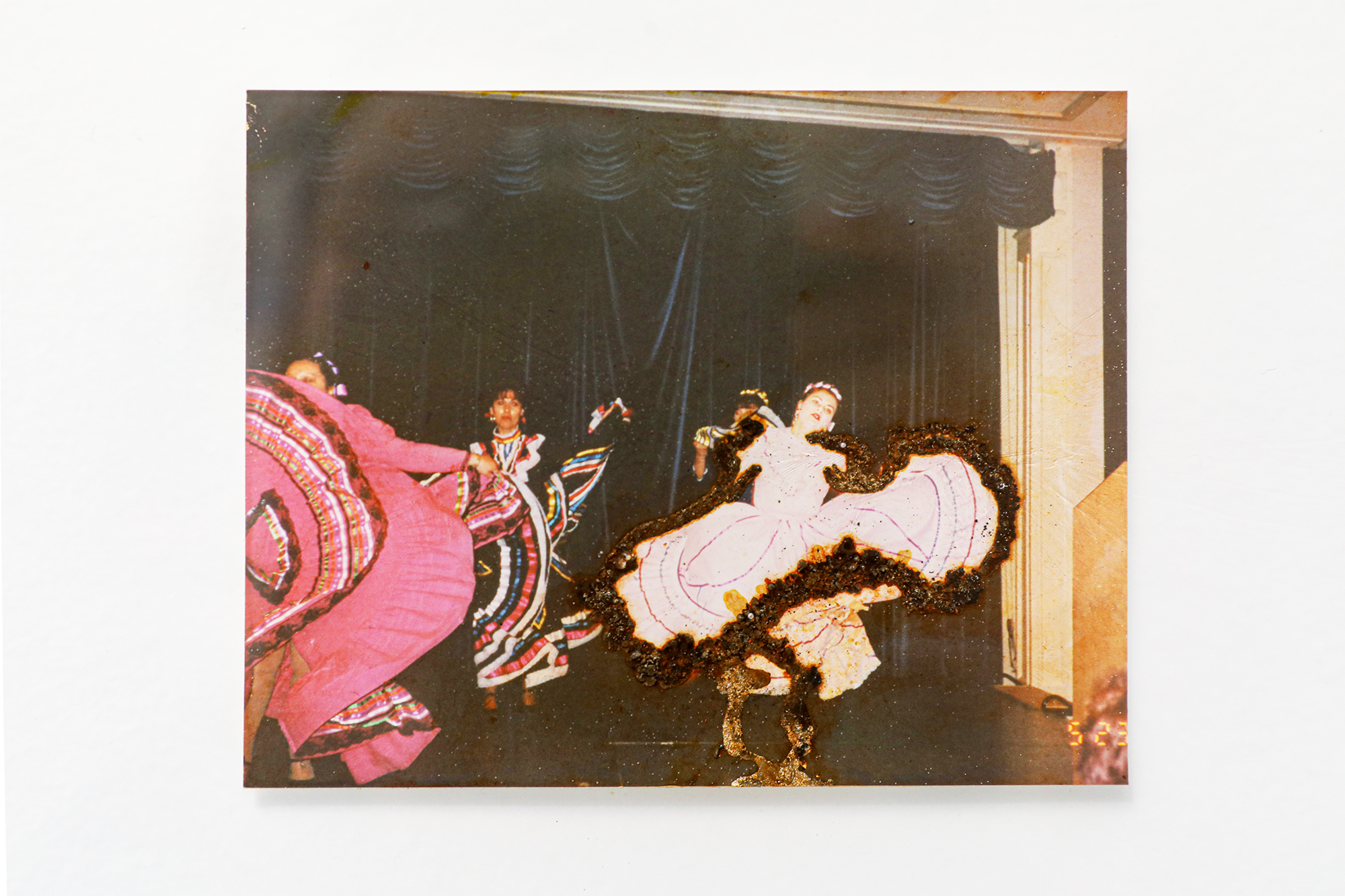 "catalyzer 9," Electroplated found
photograph in epoxy, 2024, 12" x 8" 