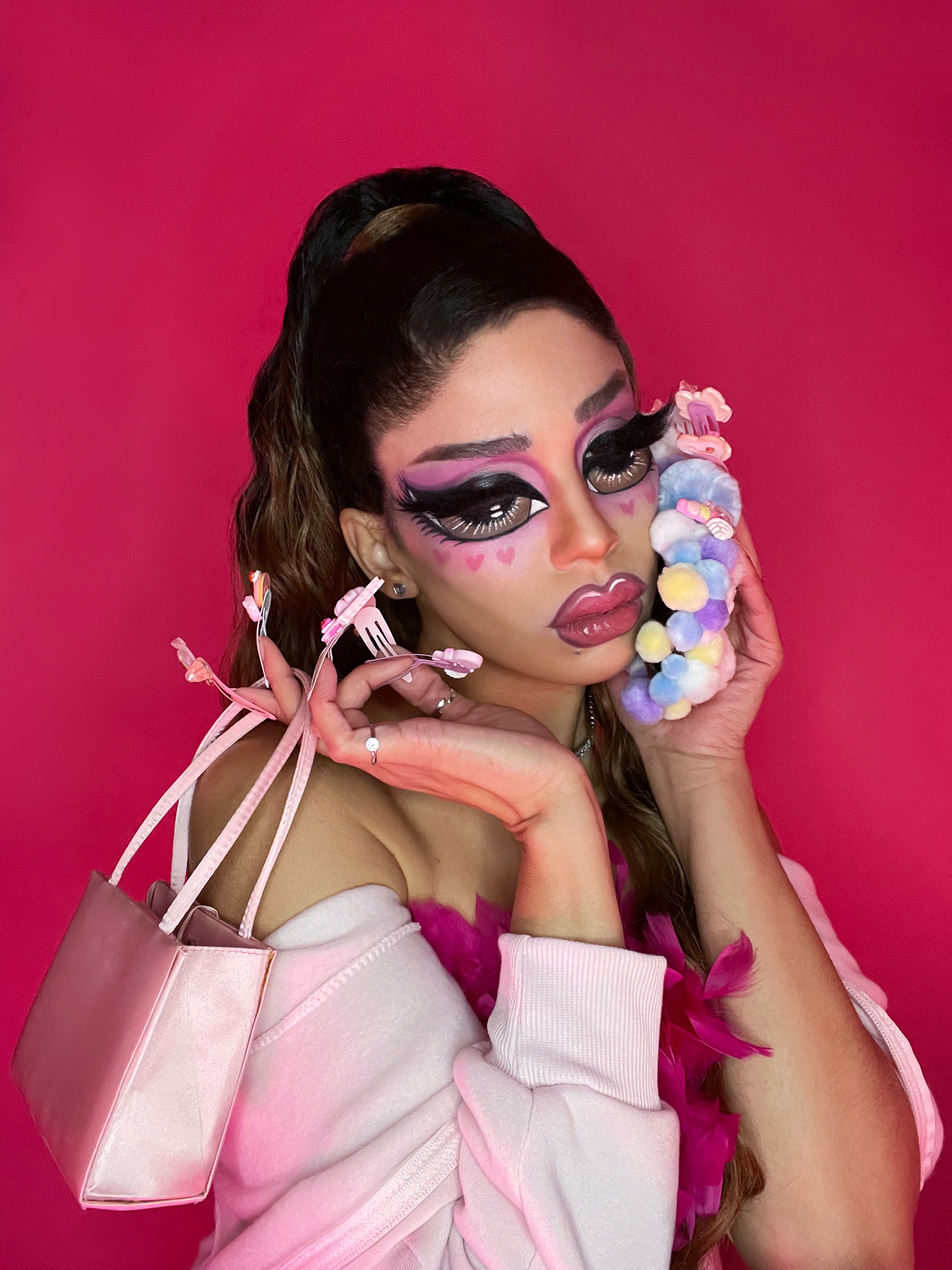 Ariana Grande cosplay detail, 34 + 35, 2021