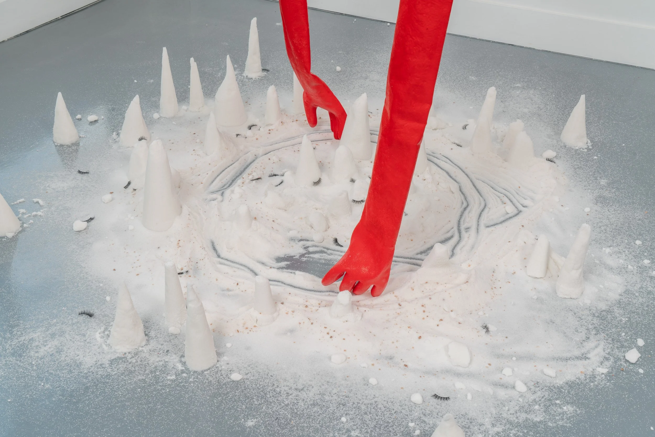 Residence Time, installed at RUSCHMAN gallery, 2021