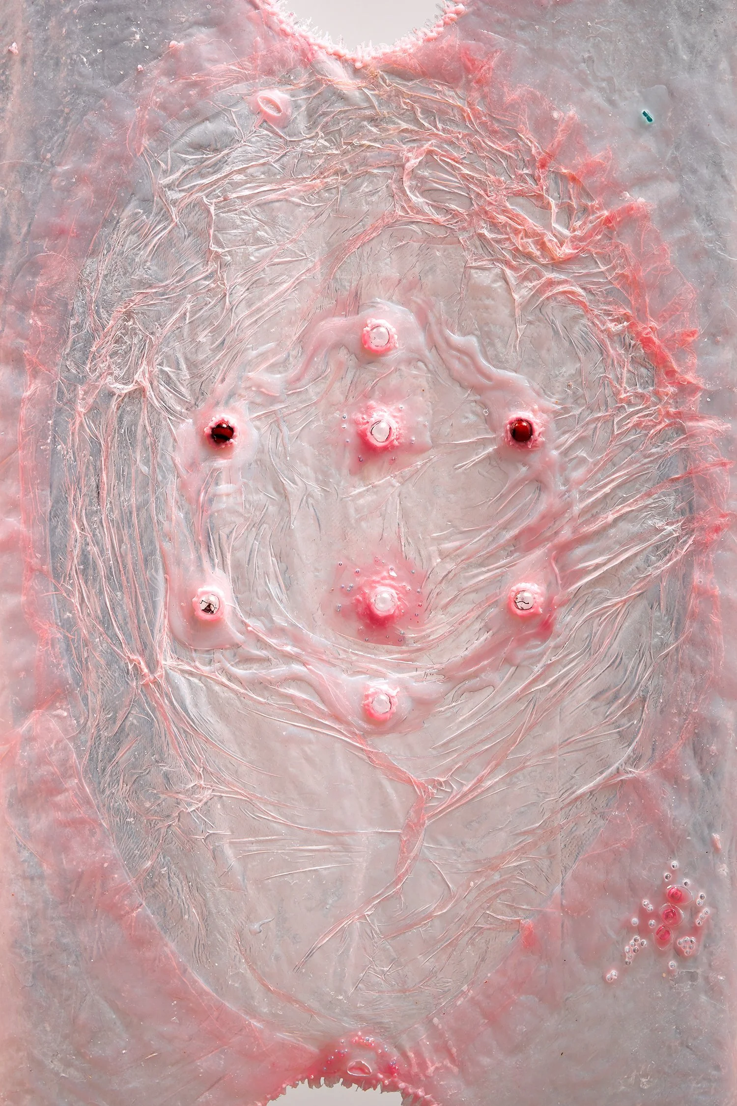 Strawberry Legs III (detail), Viscera (2022)