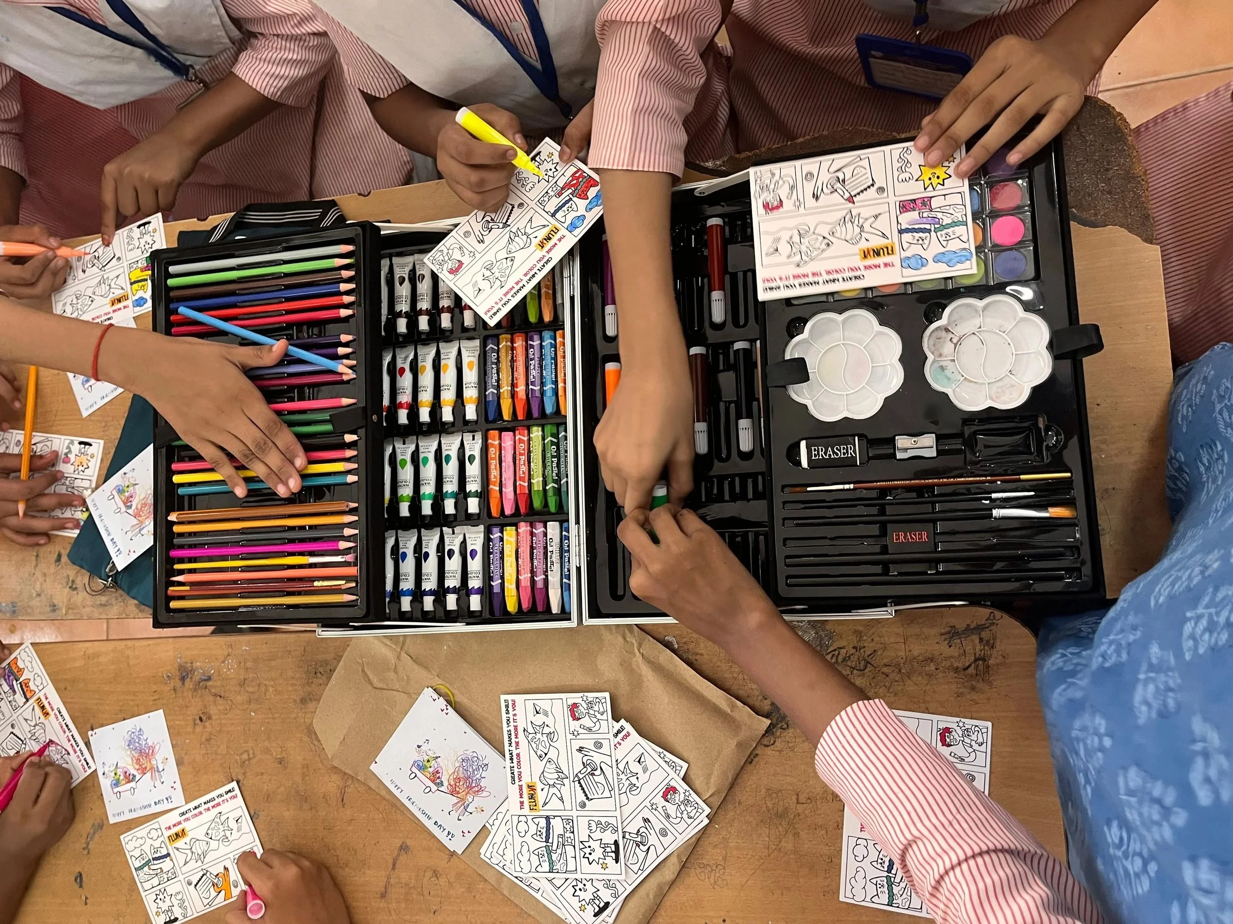 Colours, colours, everywhere