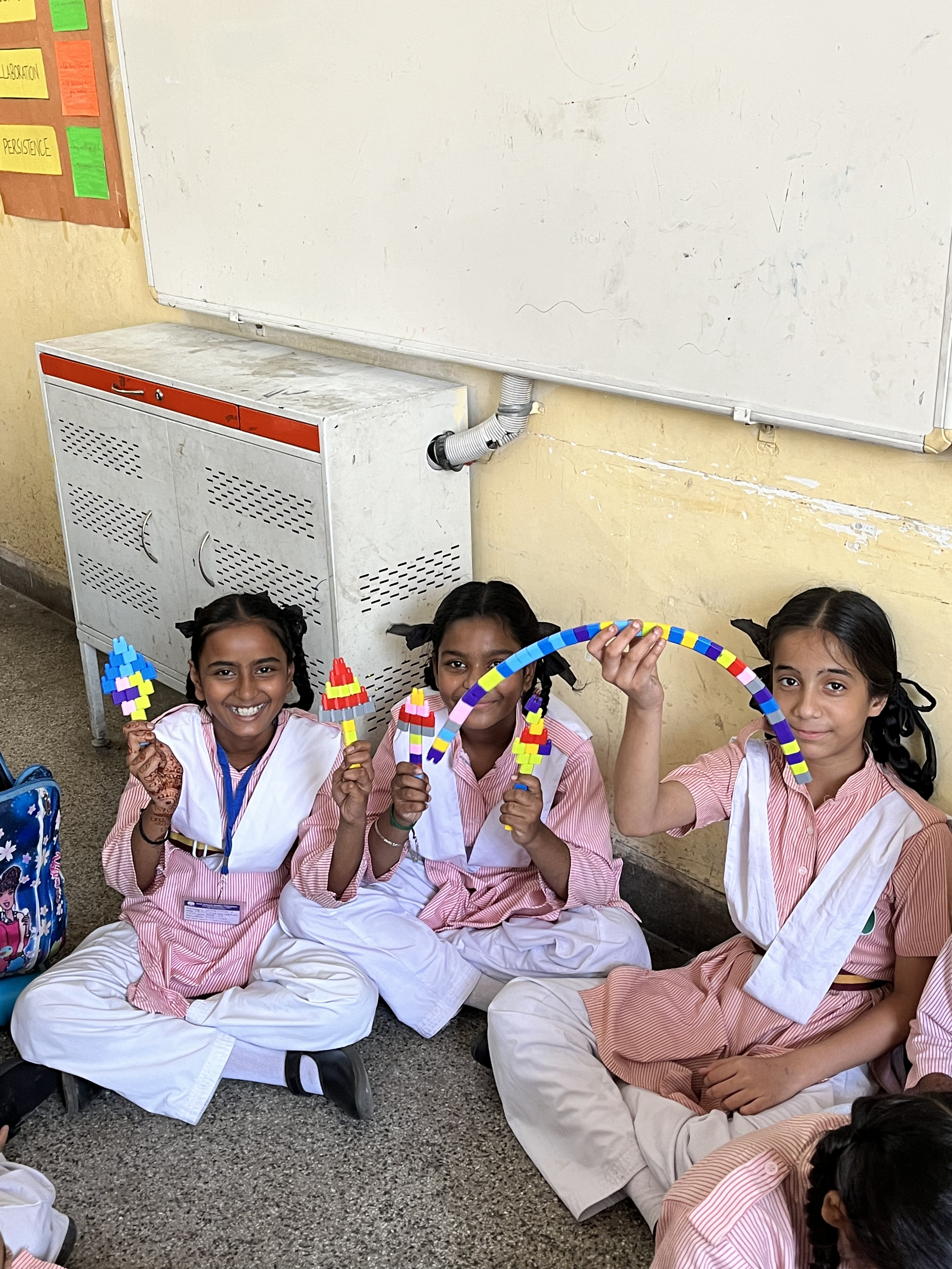 We play in the classroom!