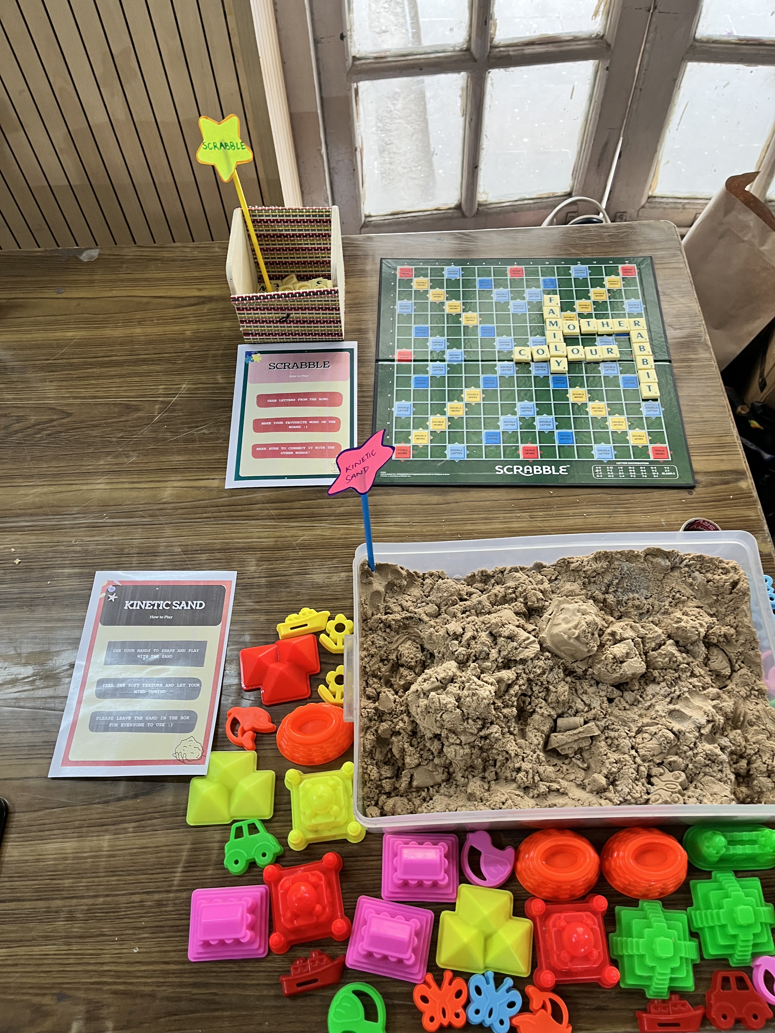 I love curating fun spaces for students