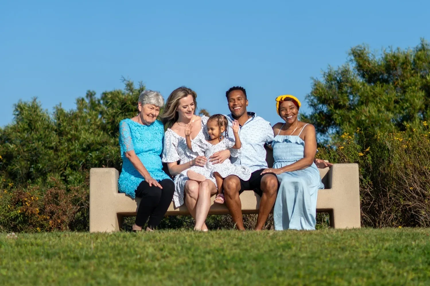 Hat's Off to Style: The Wilkins Family's Matching Carlsbad Adventure