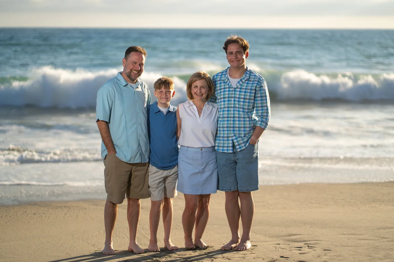 Trading the Desert for the Ocean: A Quick &amp; Fun Carlsbad Family Beach Session