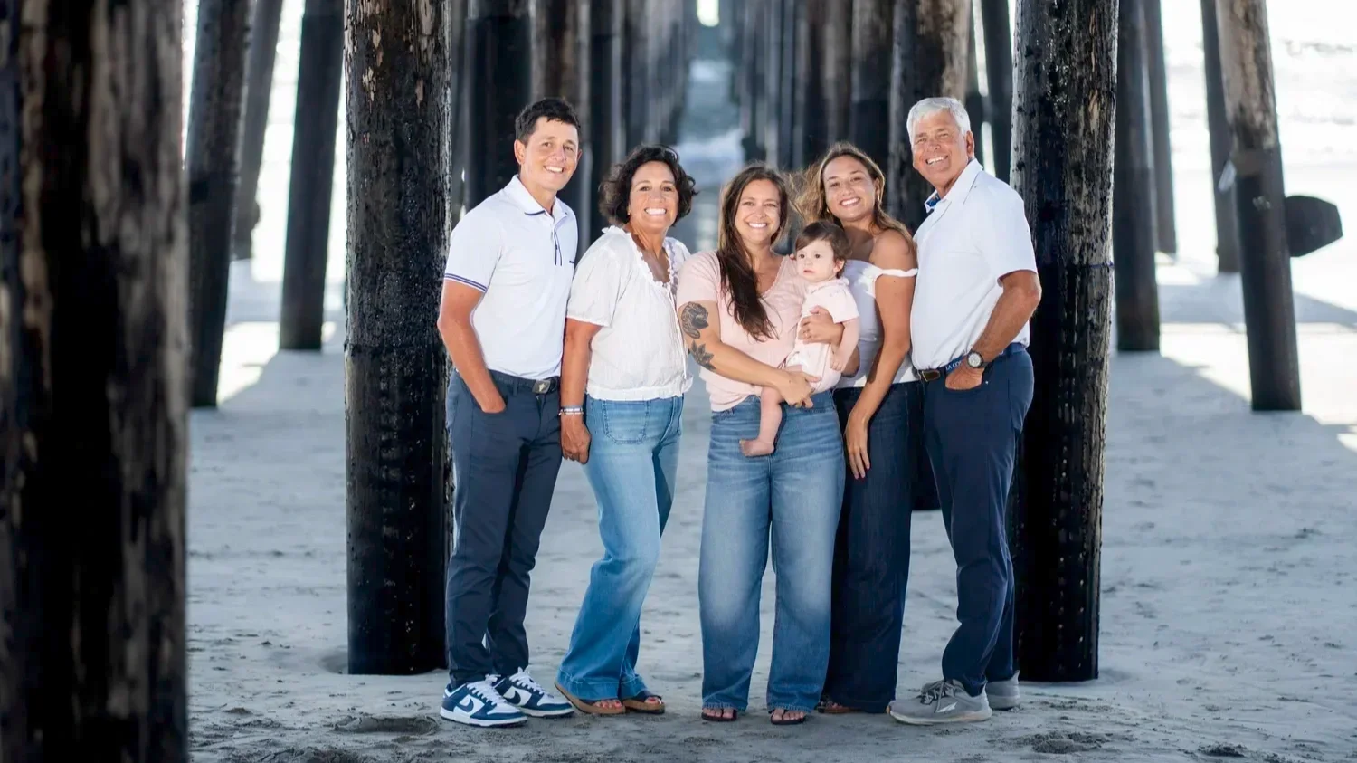 Oceanside Pier Family Photography: Three Generations of Connection