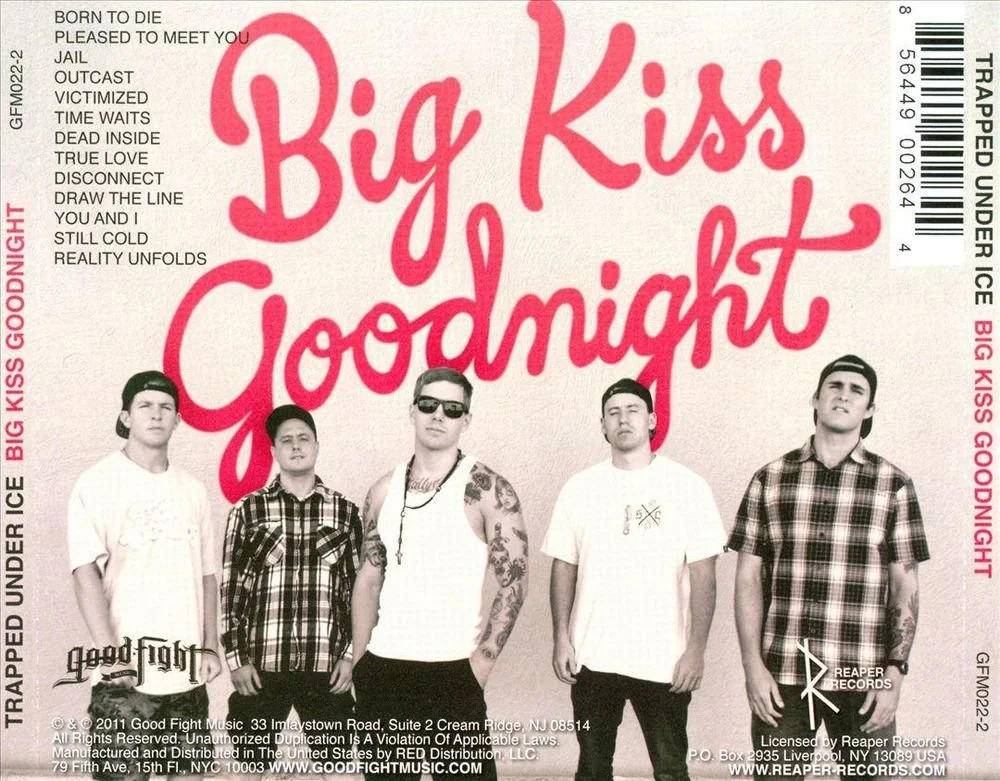 Trapped Under Ice, "Big Kiss Goodnight", album cover