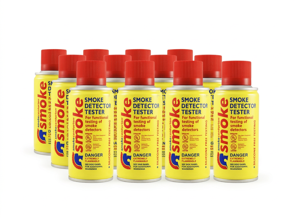 Centurion Smoke Detector Testing Aerosol Case