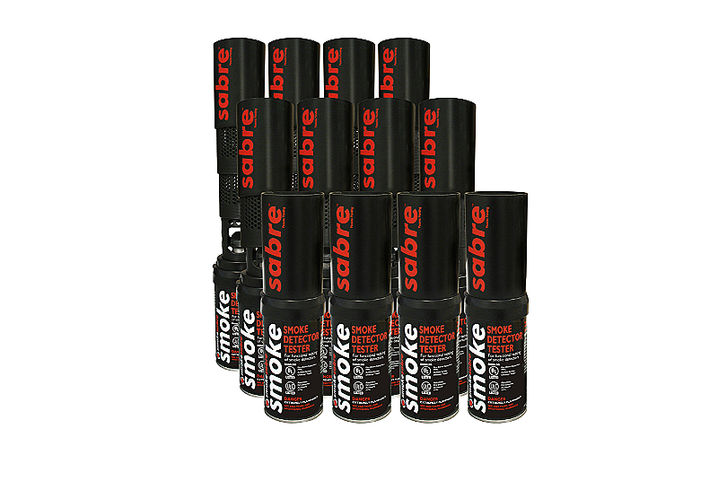 Sabre Smoke Detector Testing Aerosol Case