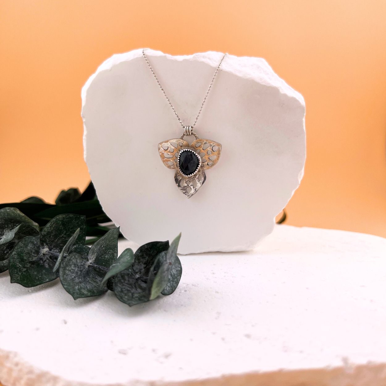 Night Bloom Orchid Necklace