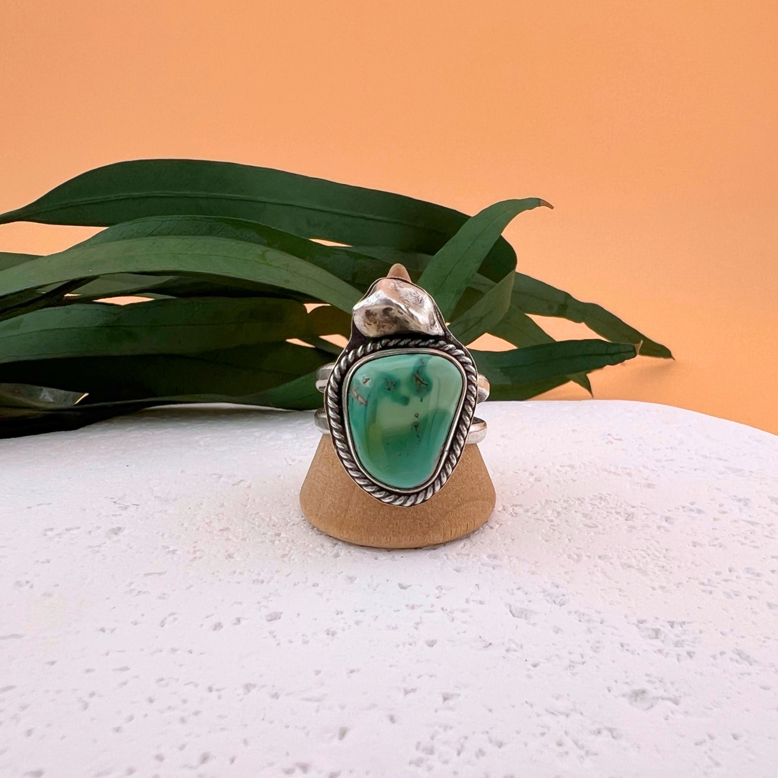 Royston Turquoise Nugget Ring
